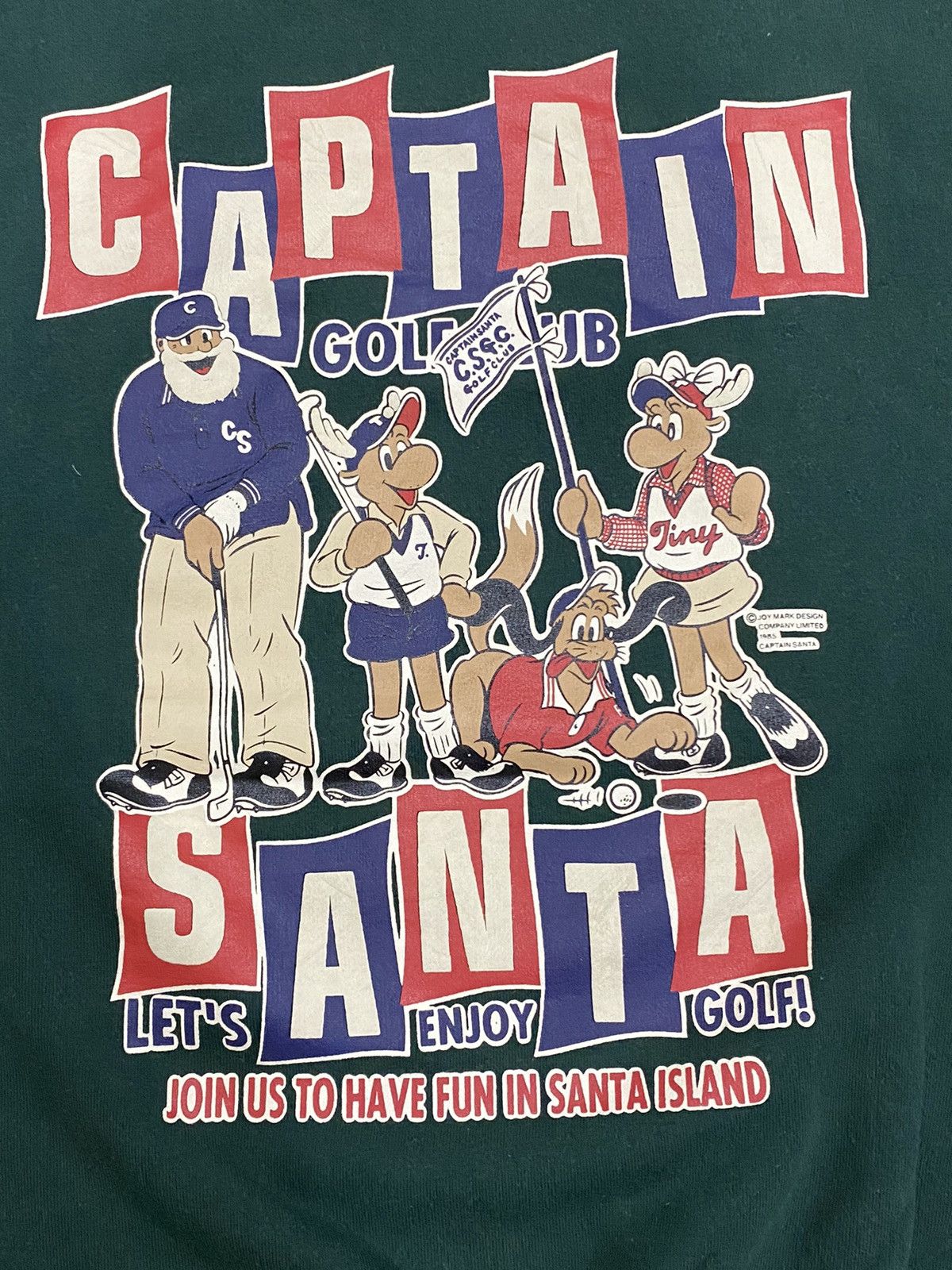 Cartoon Network × Vintage RARE VINTAGE CAPTAIN SANTA NICE DESIGN SWEATSHIRT Size US L / EU 52-54 / 3 - 17 Thumbnail