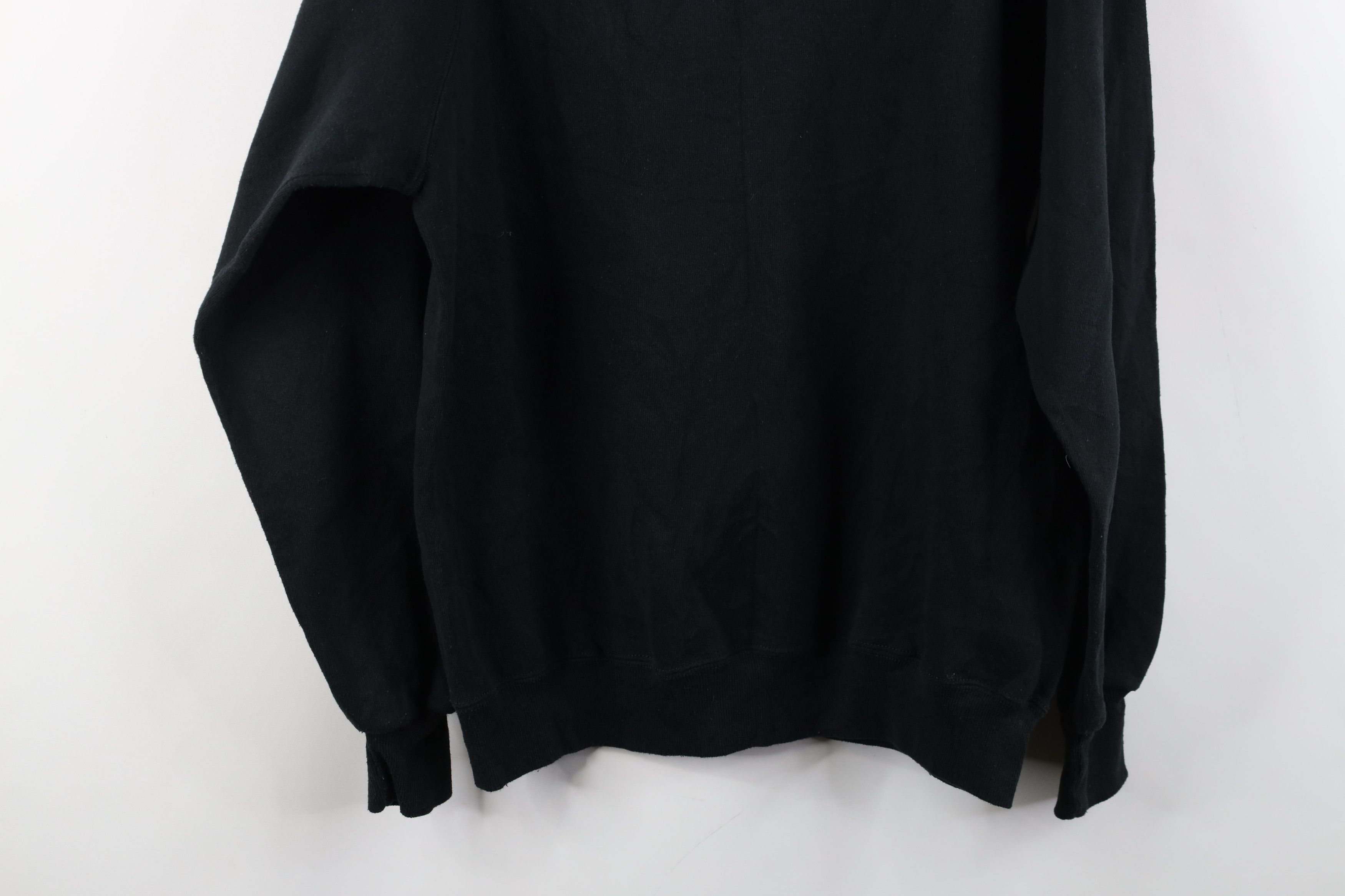 Vintage Vintage 90s Streetwear Crewneck Sweatshirt Black USA Size US L / EU 52-54 / 3 - 12 Thumbnail