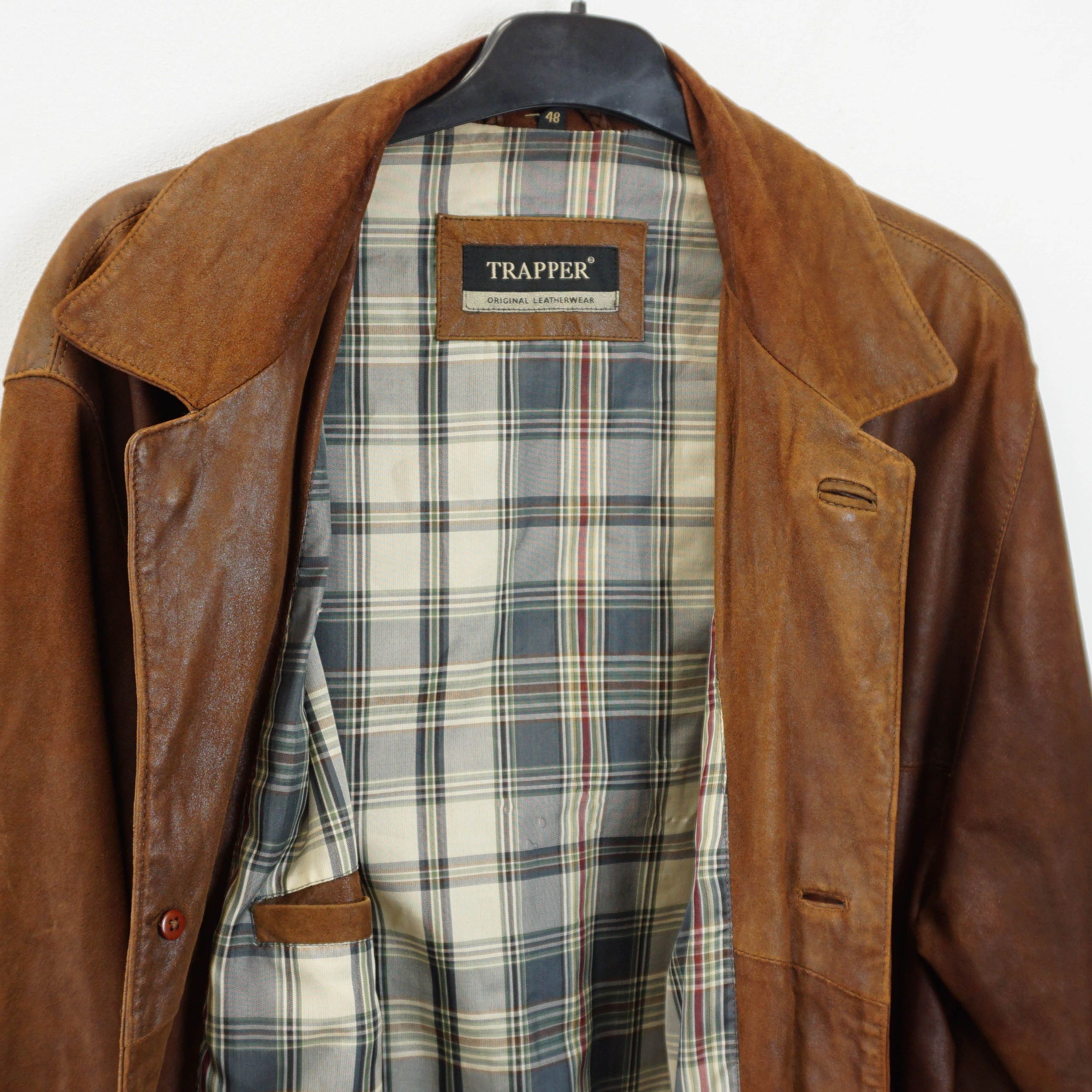 Vintage Archive Genuine Real Leather Jacket Size US L / EU 52-54 / 3 - 4 Thumbnail
