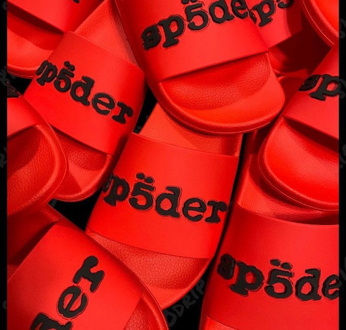 Sp5der Sp5der Enzo Slides Red (8M) Size US 8 / EU 41 - 1 Thumbnail