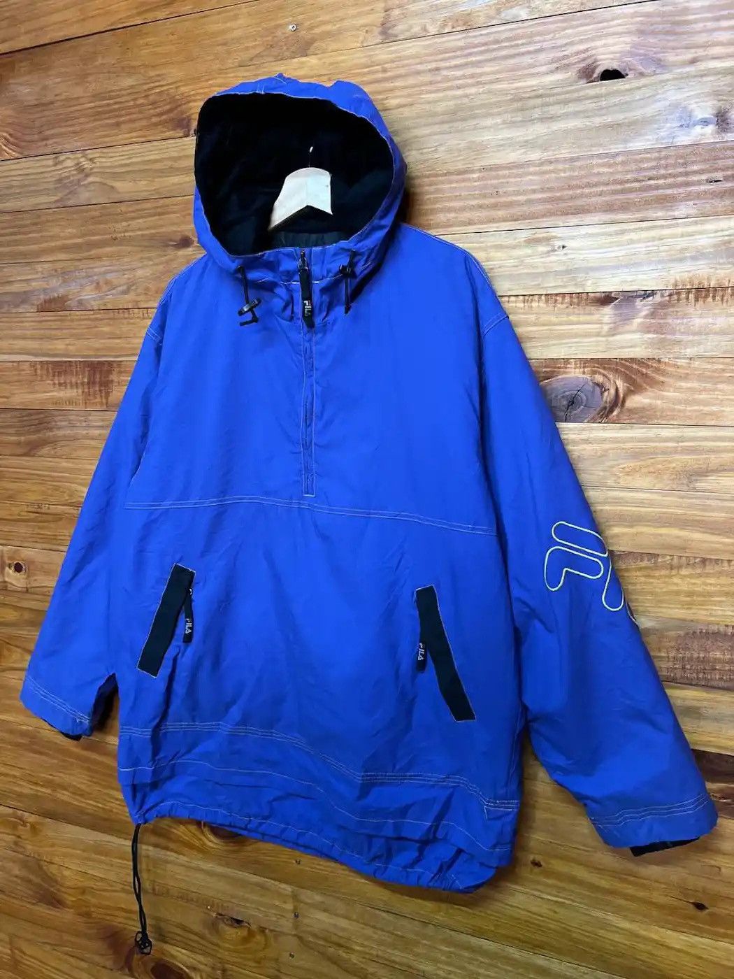 Fila × Vintage Vintage Fila Xtreme Team Pullover Jacket Made in Japan Size US L / EU 52-54 / 3 - 3 Thumbnail