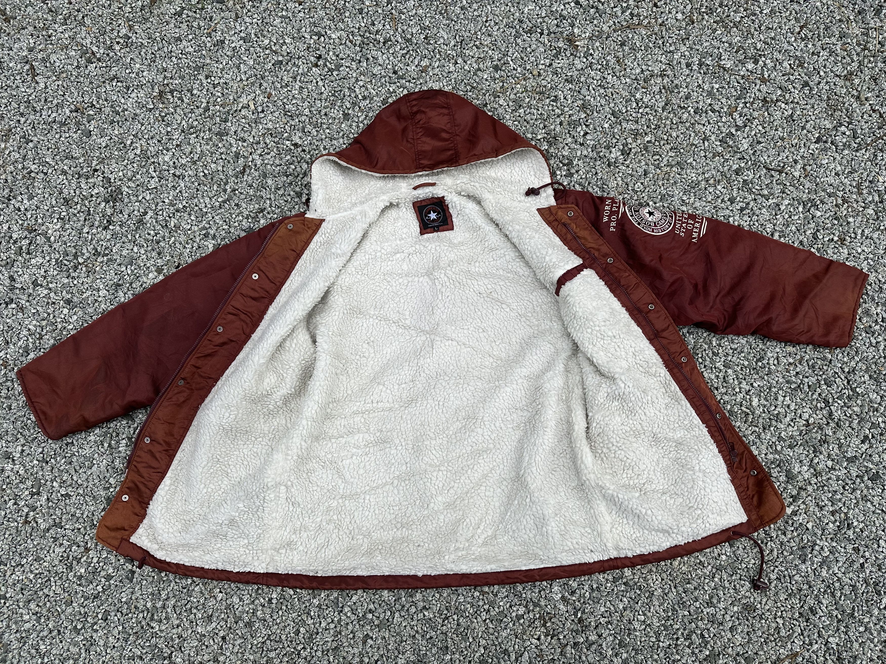 Converse Vtg 80s All Star Converse Chuck Taylor Boston Bomber Jacket Size US L / EU 52-54 / 3 - 9 Thumbnail
