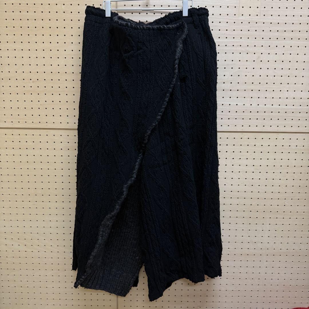 Yohji Yamamoto Yohji Yamamoto PourHomme Cable/Knit/Wrap Pants Size US 31 - 2 Thumbnail
