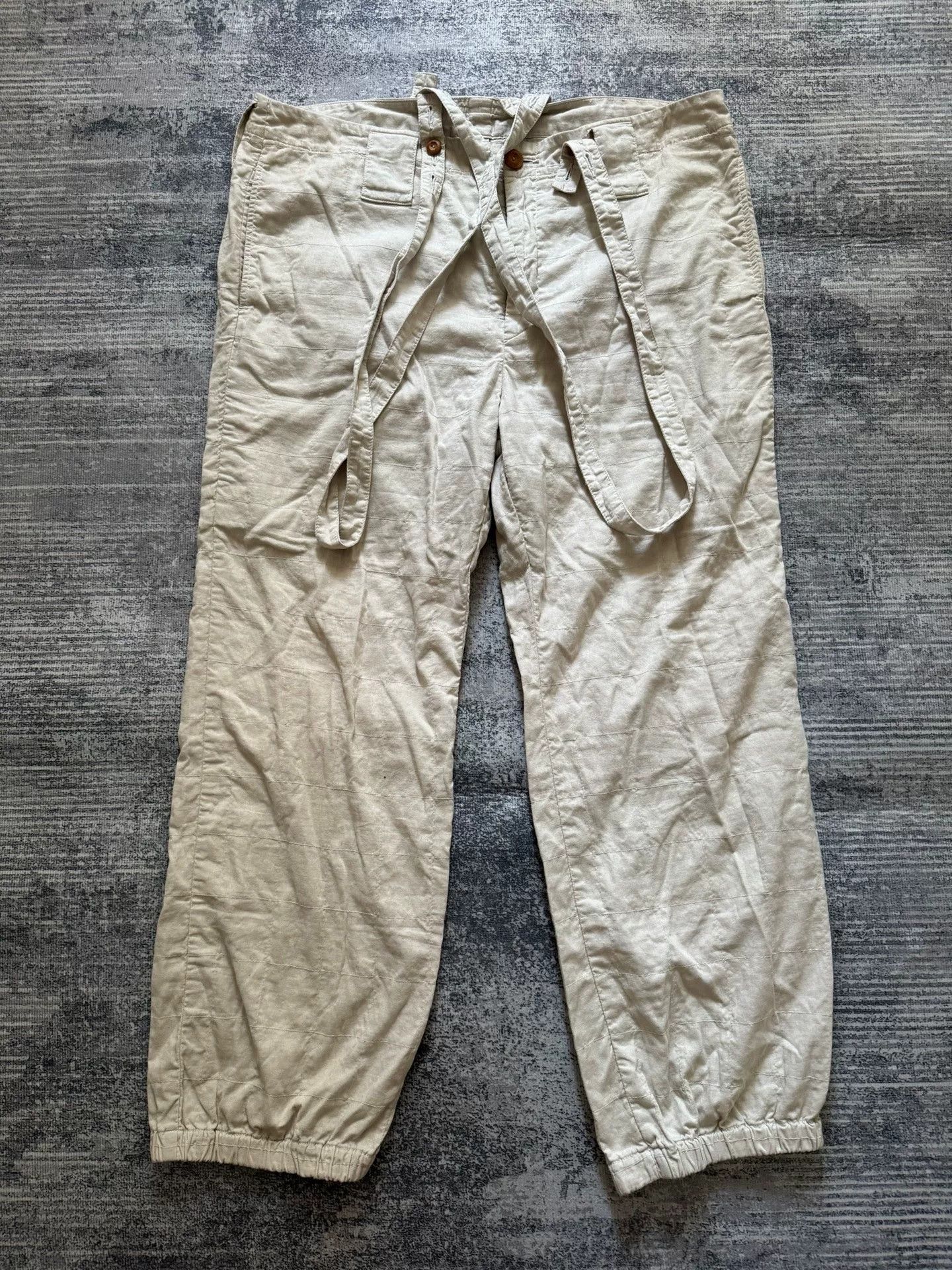 Visvim VISVIM 20SS MANNOCK PANTS STITCHES Size US 26 / EU 42 - 1 Thumbnail