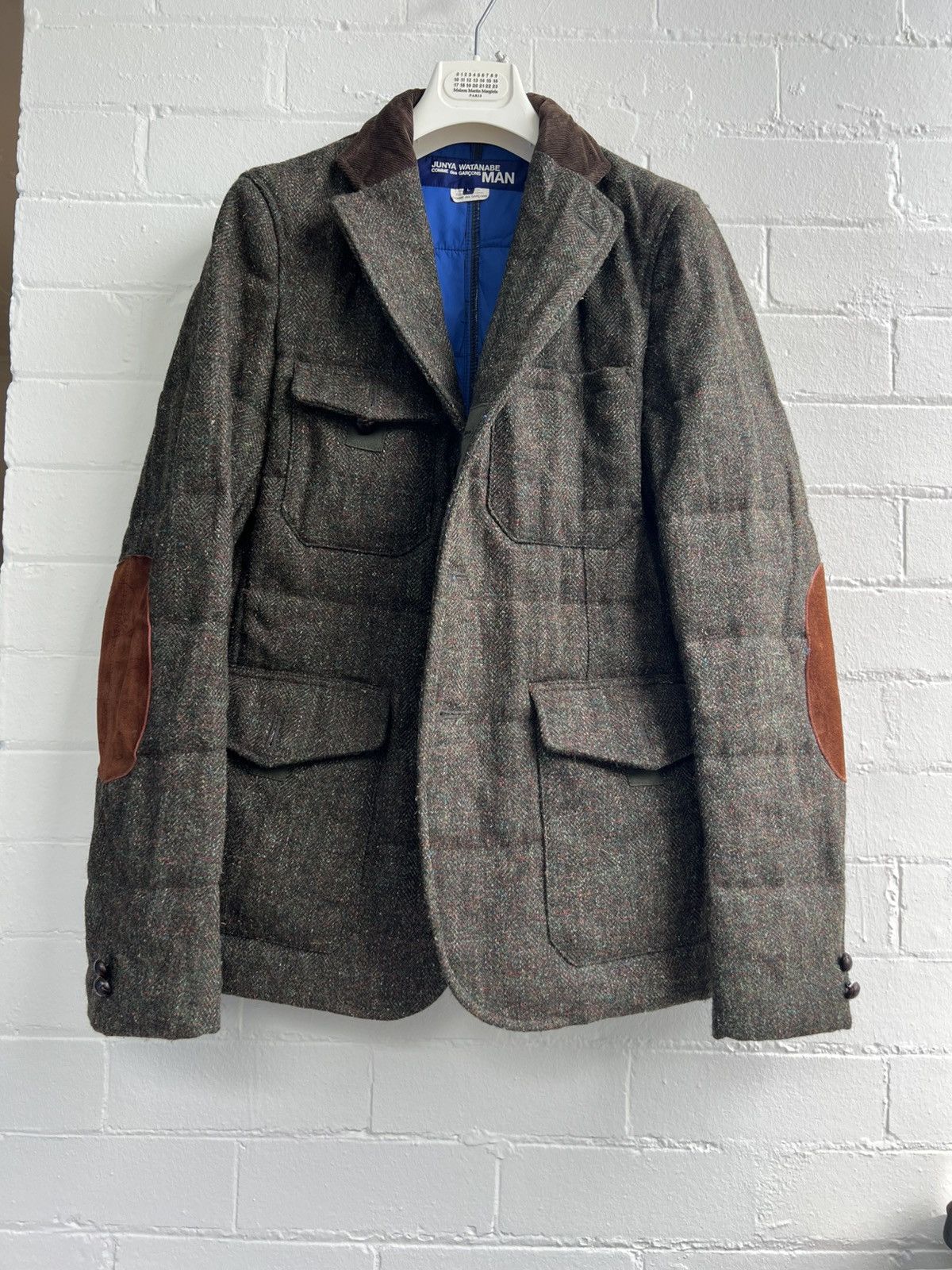 Junya Watanabe Junya watanabe green tweed padded jacket Size US M / EU 48-50 / 2 - 1 Thumbnail