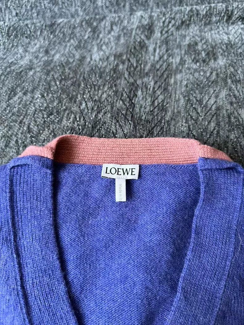 Loewe LOEWE Short purple cardigan Size M / US 6-8 / IT 42-44 - 3 Thumbnail