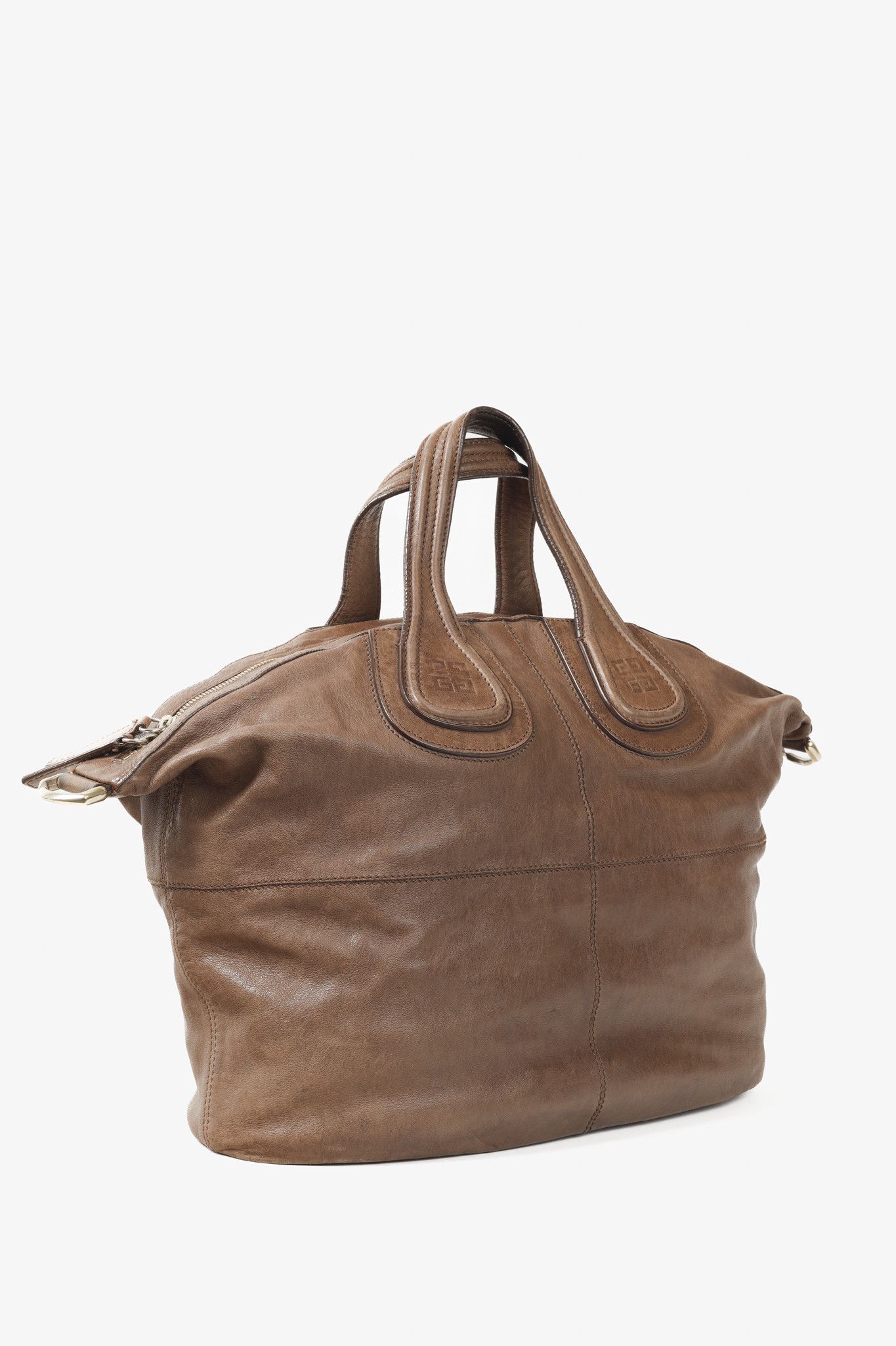 Givenchy .Givenchy Nightingale Brown-Leather Shoulder Bag Size ONE SIZE - 2 Thumbnail
