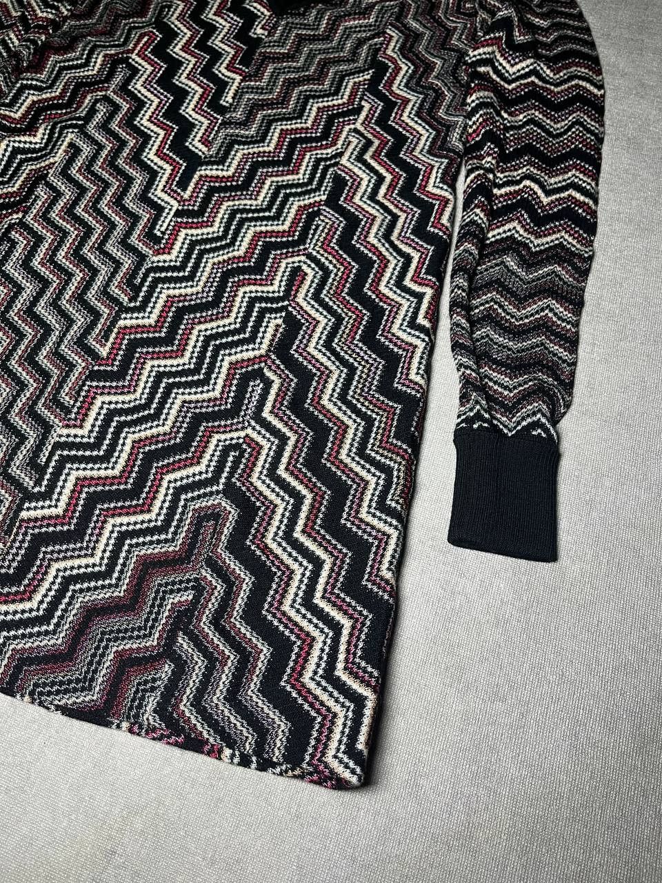 Missoni Missoni Women`s Geomertical Viscosa Knit Mini Dress 40 Size S / US 4 / IT 40 - 3 Thumbnail