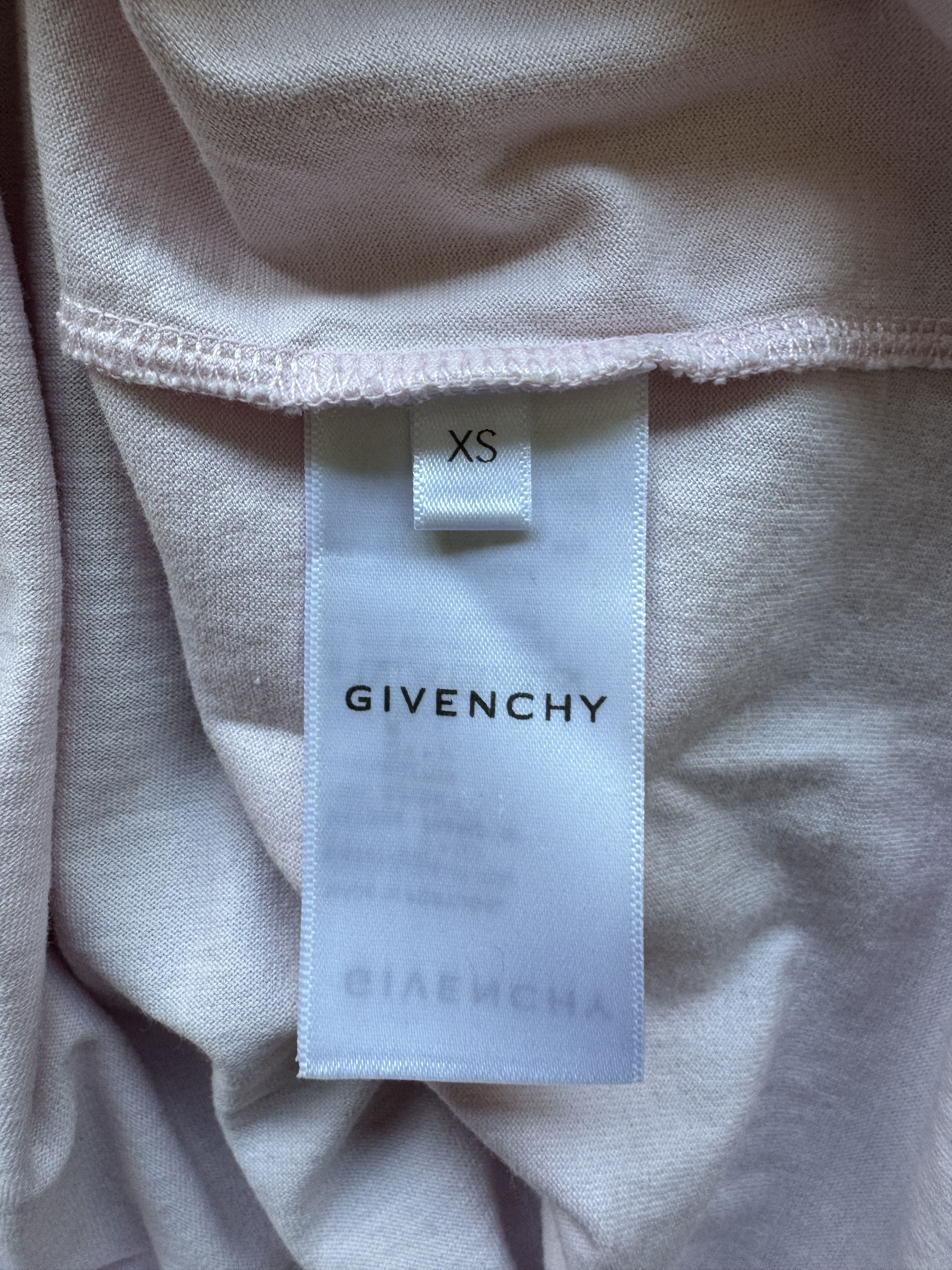 Givenchy Studded Shoulder Cotton T-Shirt Size XS / US 0-2 / IT 36-38 - 14 Thumbnail