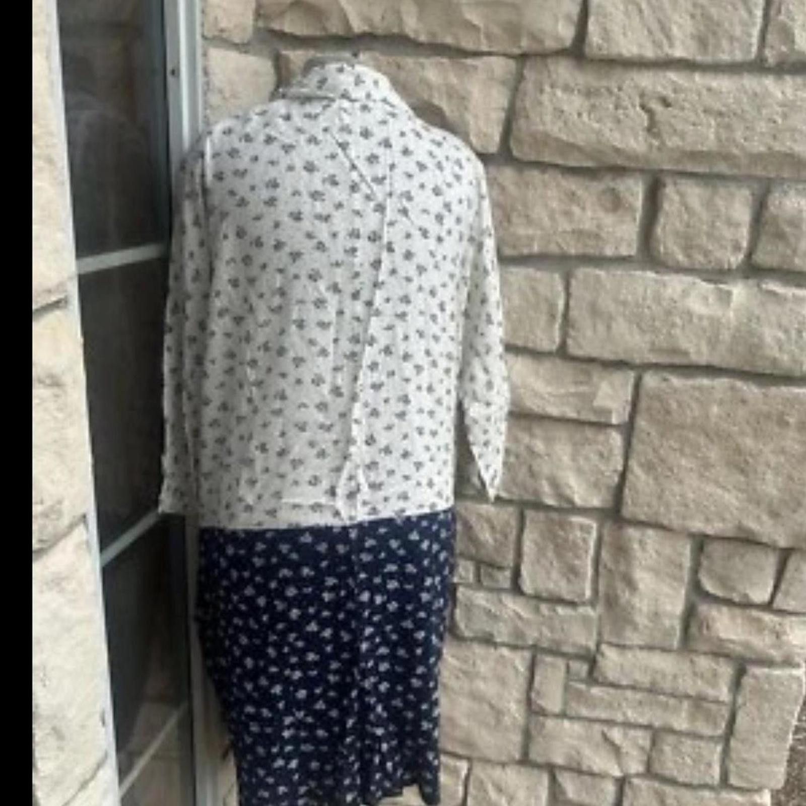 Other Vintage Women Size Medium Cottage Prairie Maternity Dress Size M / US 6-8 / IT 42-44 - 2 Thumbnail