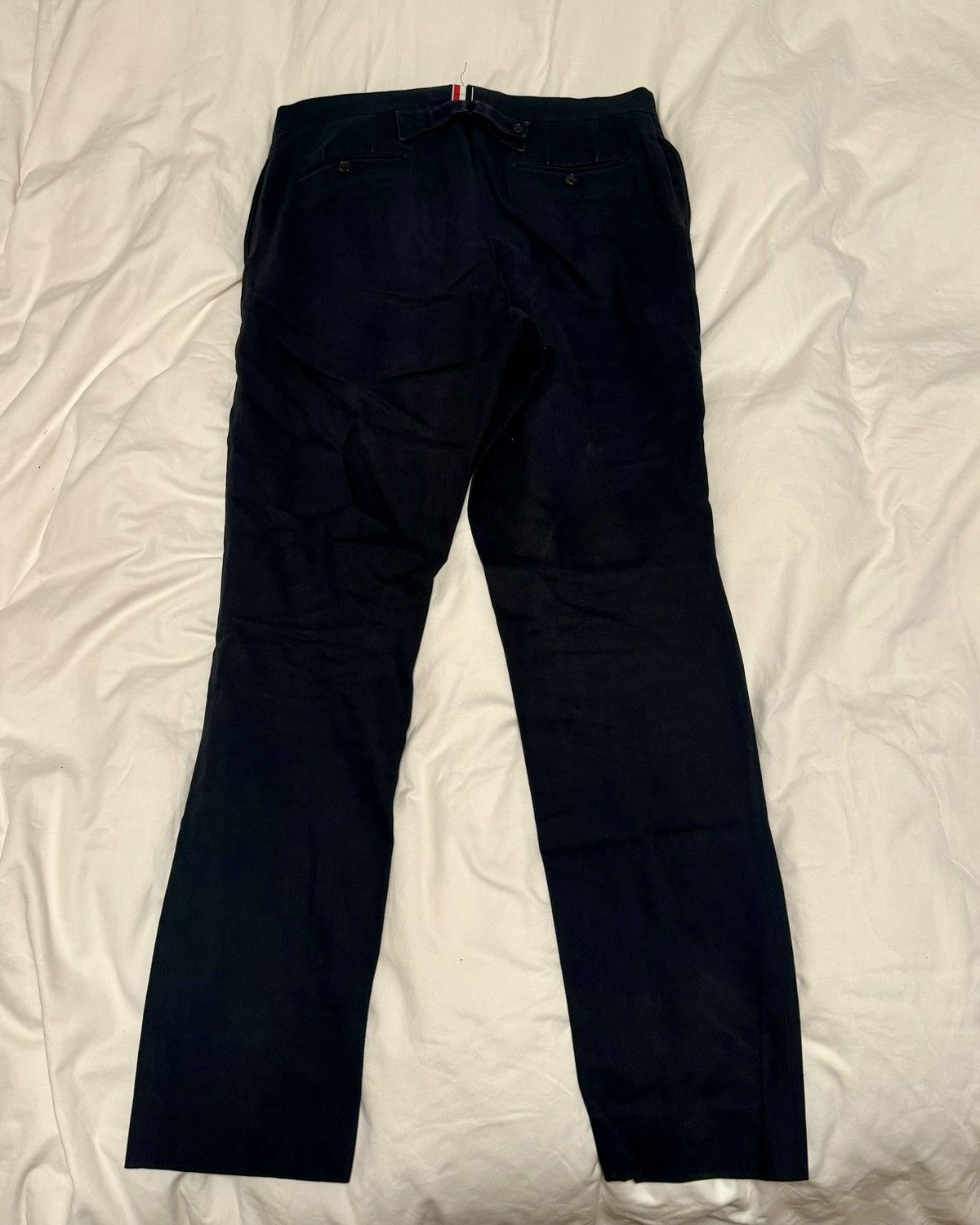Thom Browne Navy Thom Browne Trousers Size US 34 / EU 50 - 1 Thumbnail