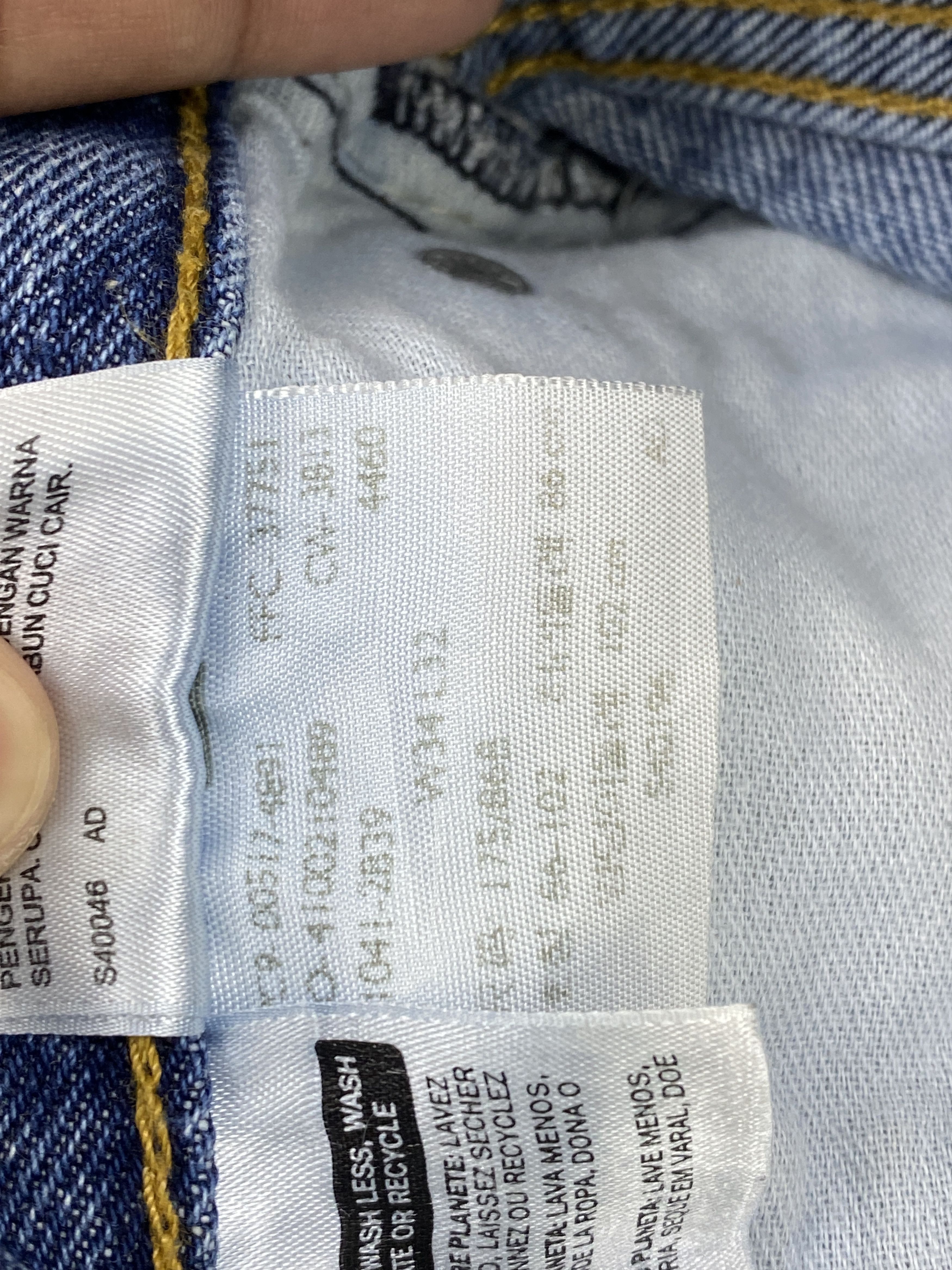 Flare Bootcut Vintage Levi's 517 Faded Blue Denim Jeans