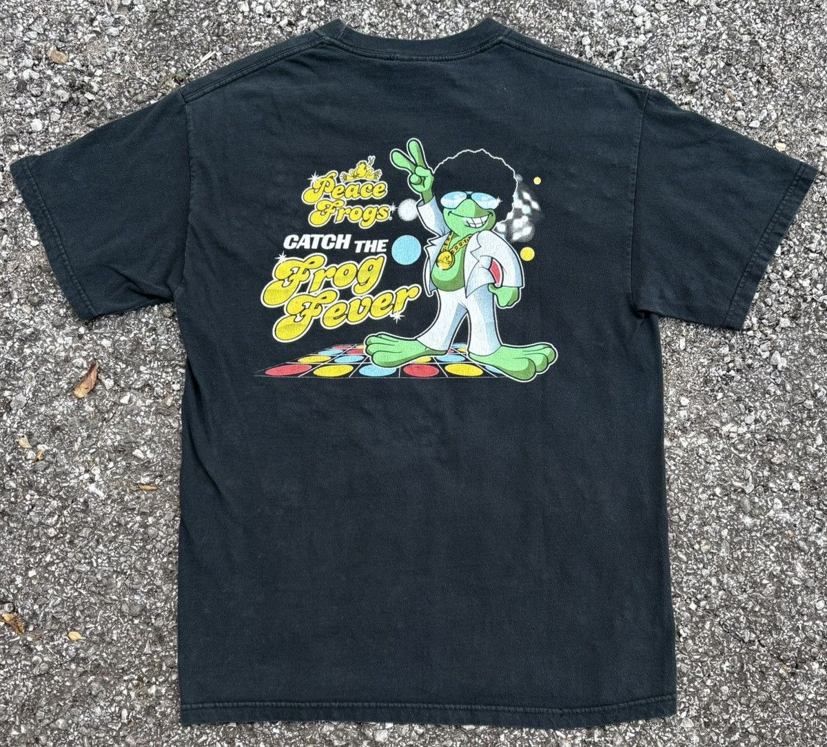 Other Vintage 2000s Peace Frogs Catch The Frog Fever Size US M / EU 48-50 / 2 - 2 Thumbnail