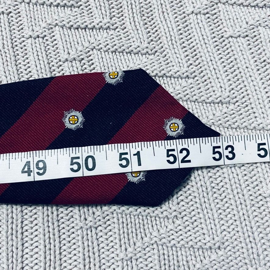 Vintage Vintage Ohrbach red striped slim tie Size ONE SIZE - 4 Thumbnail