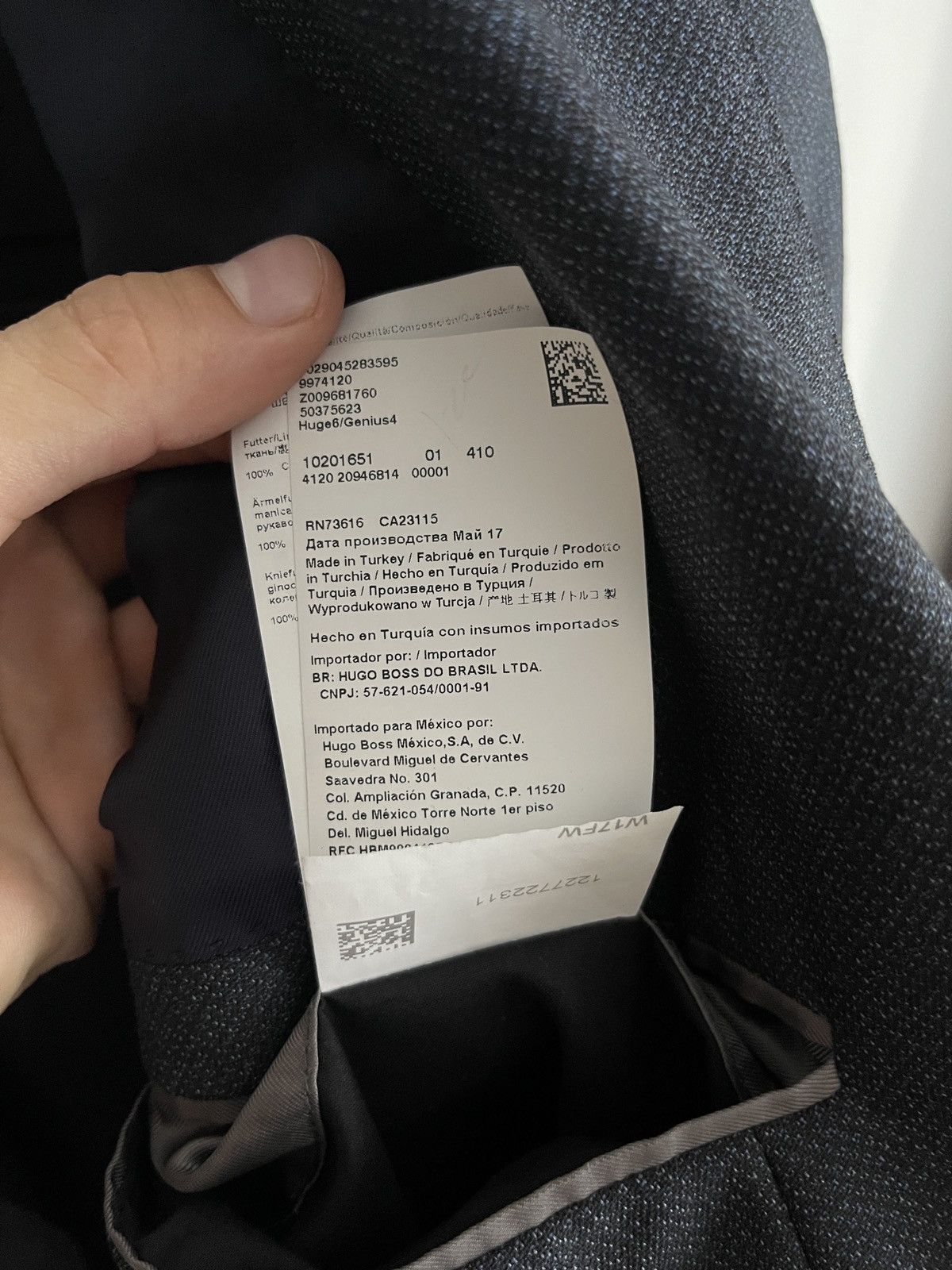 Hugo Boss Hugo boss mens classic suit blazer + trousers 40R Size 40R - 9 Thumbnail