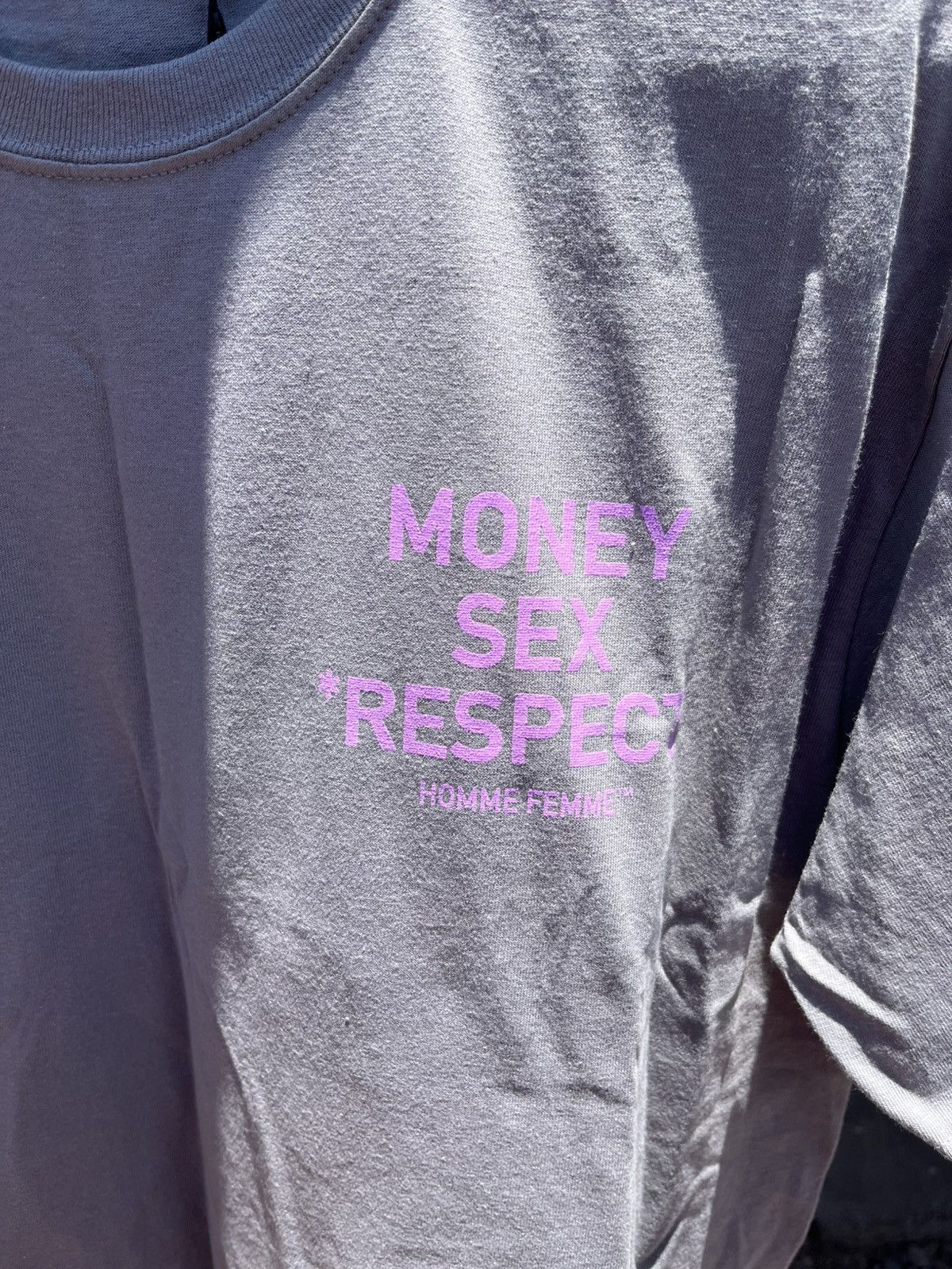 Homme + Femme La HOMME FEMME “Respect” tee Size US L / EU 52-54 / 3 - 6 Thumbnail