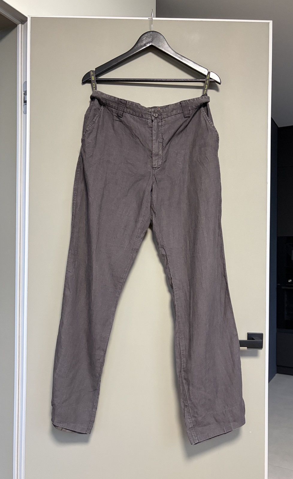 Etro ETRO Linen Brown Relaxed Pants Size US 32 / EU 48 - 5 Thumbnail
