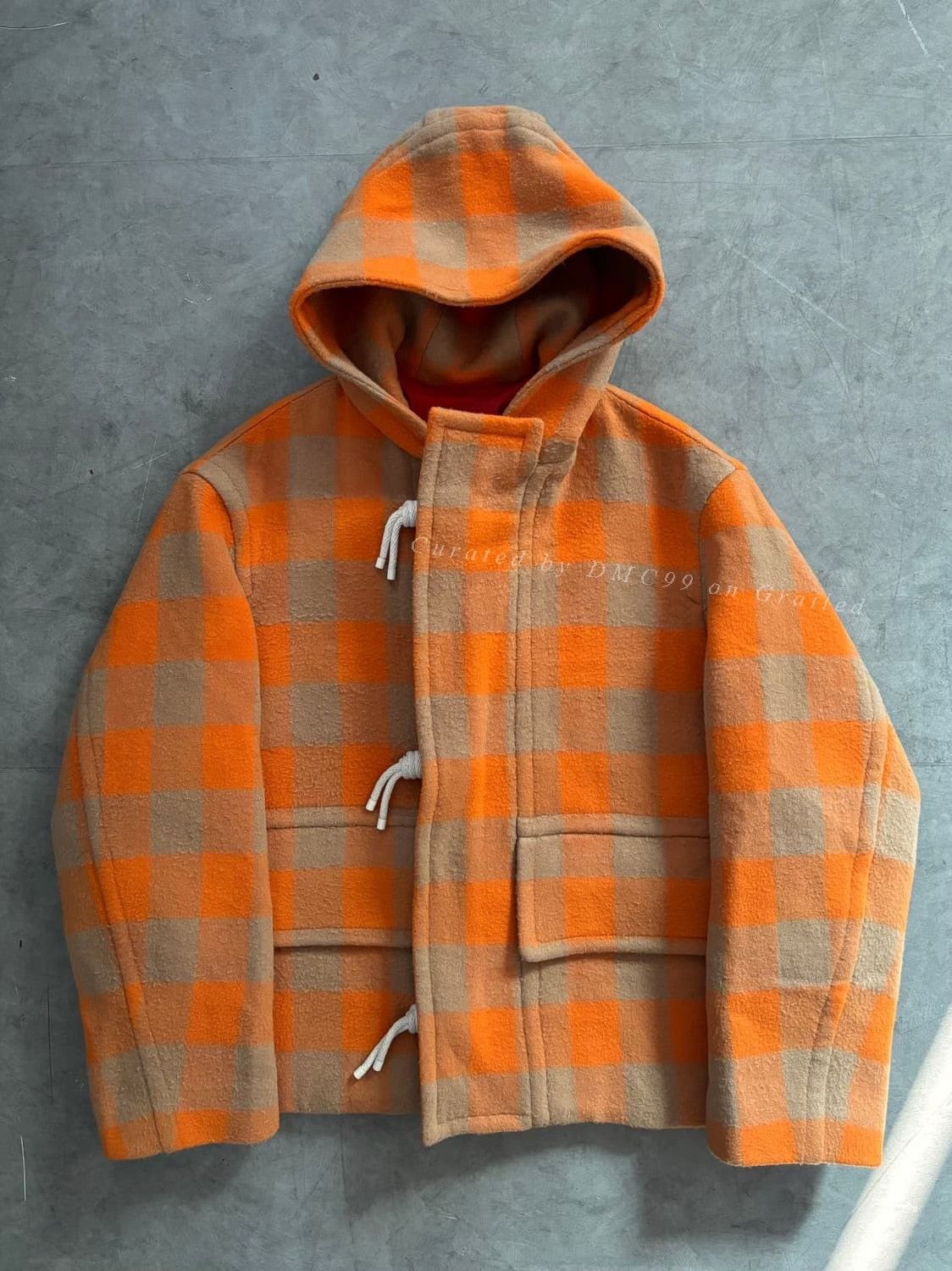 Solid Homme Solid Homme Vintage Plaid Horn Button Coat Size US M / EU 48-50 / 2 - 1 Thumbnail