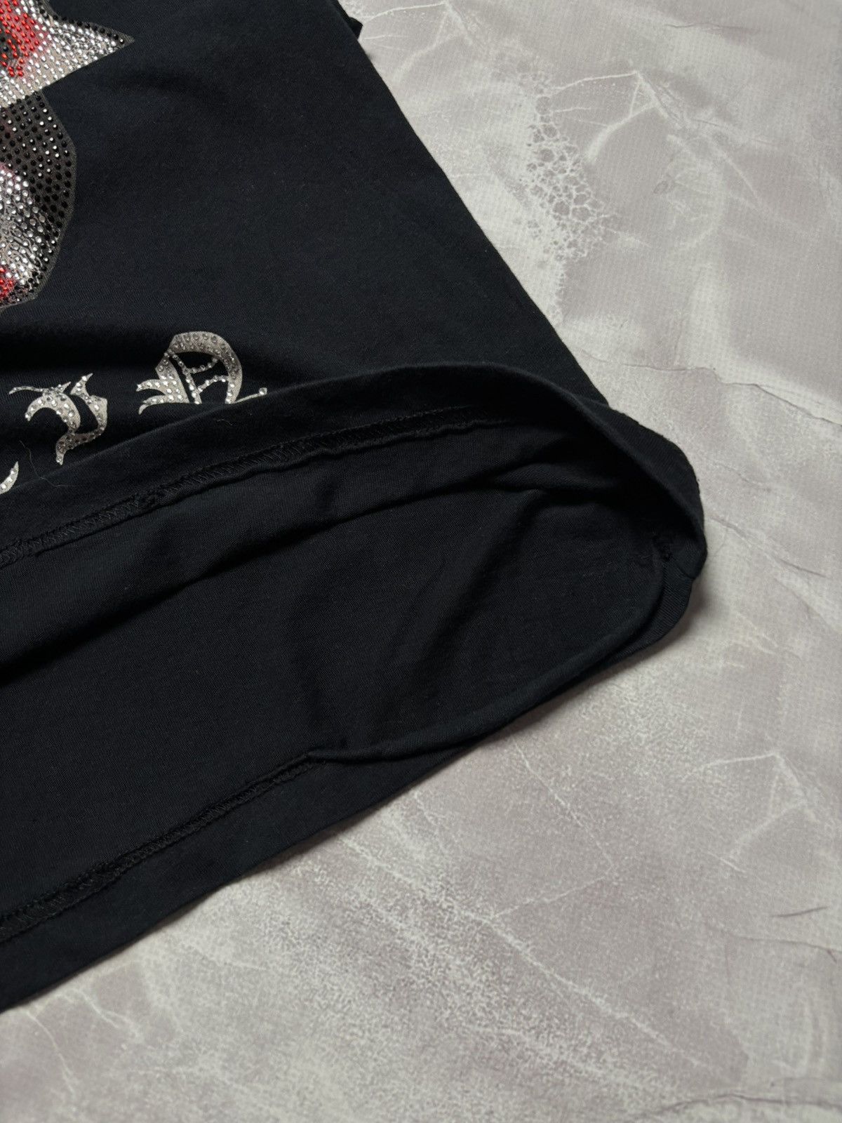 Philipp Plein Philipp Plein Skull USA Flag Rhinestone T-Shirt Black Mens S Size US S / EU 44-46 / 1 - 5 Thumbnail