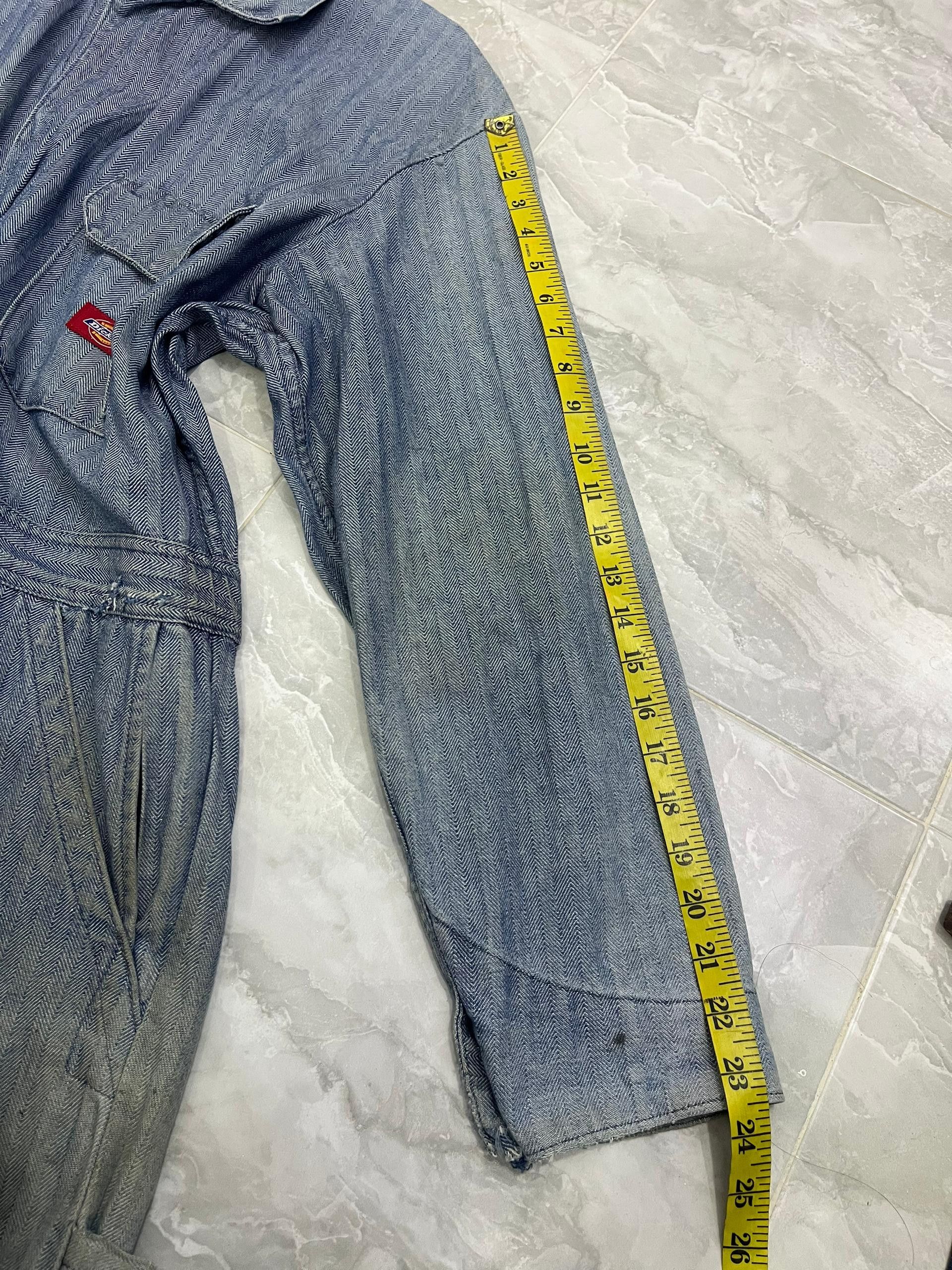Dickies Vintage Dickies Herringbone Denim Coverall Size US 42 / EU 58 - 19 Thumbnail