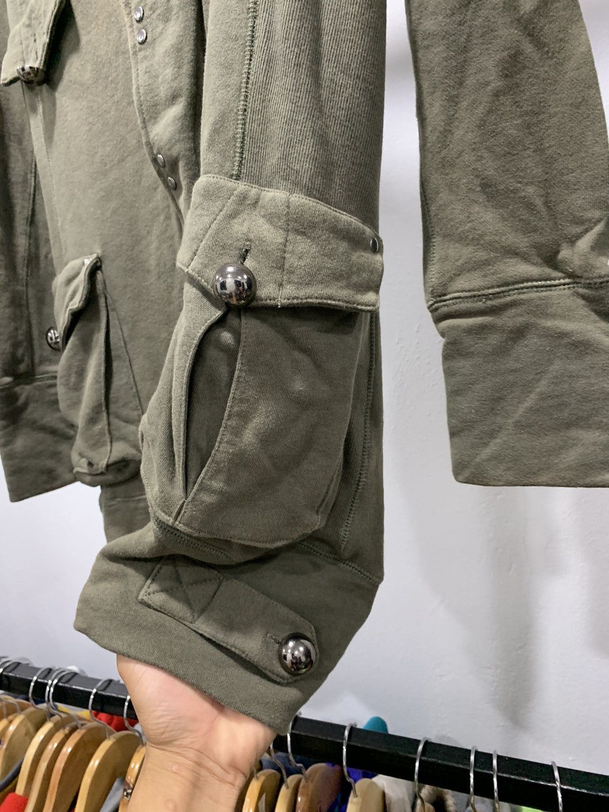 Vintage Vintage CC CROSS Punk Military Style Hooded Parka Size US S / EU 44-46 / 1 - 4 Thumbnail
