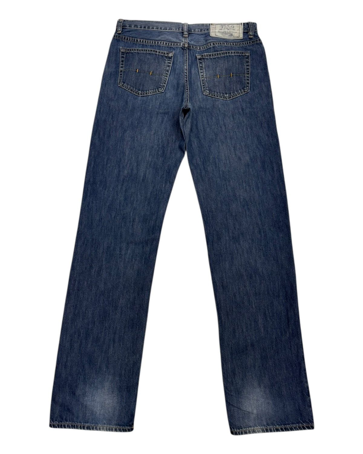 Polo Ralph Lauren Polo Ralph Lauren Distressed Blue Denim Jeans Size US 32 / EU 48 - 2 Thumbnail
