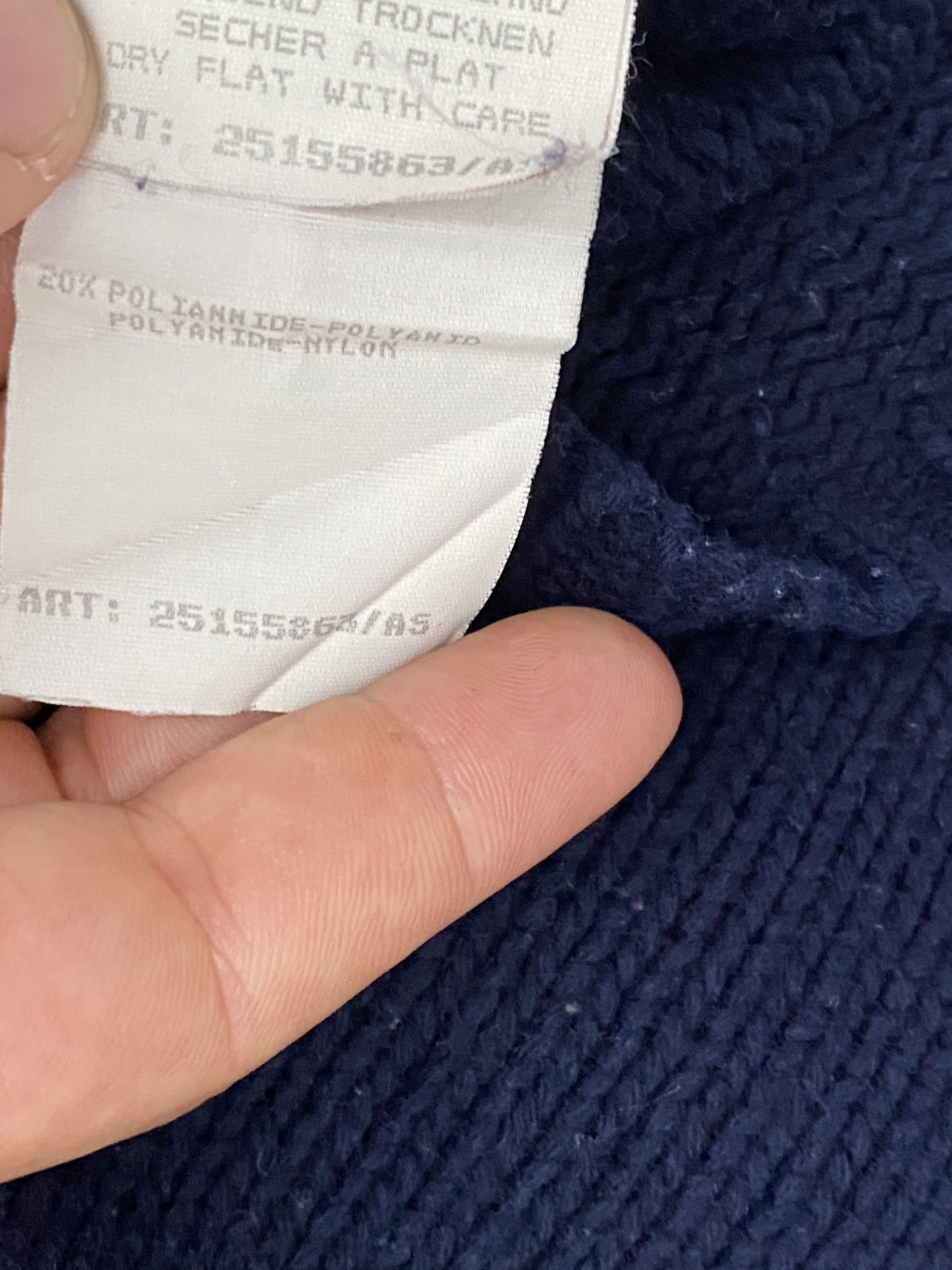 Stone Island Archive 1994 Stone Island Light Pullover Marina Size M Size US M / EU 48-50 / 2 - 22 Thumbnail