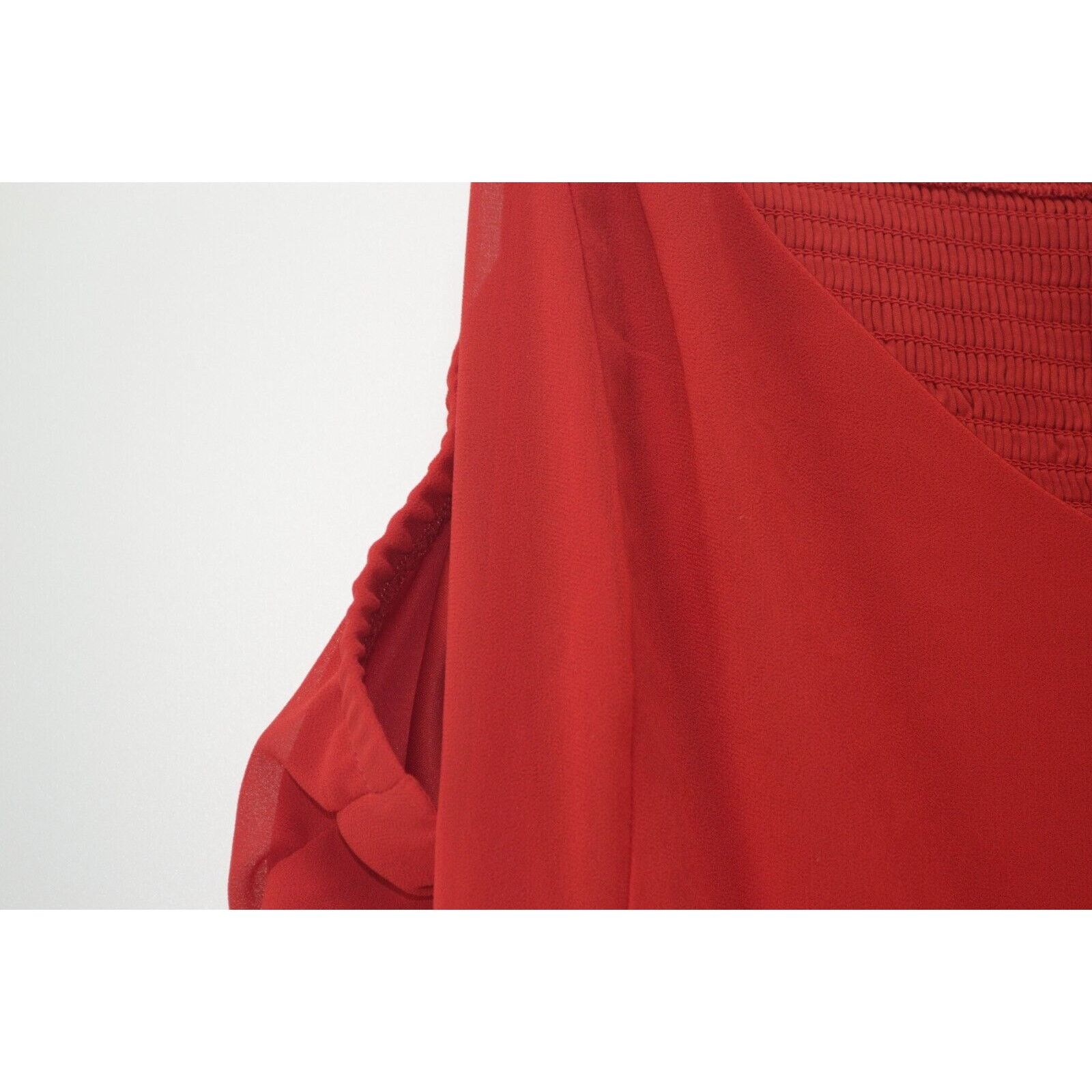 Other Torrid Women's Red Valentines Spaghetti Strap Tiered Ruffled Size 4XL / US 24-26 - 5 Thumbnail