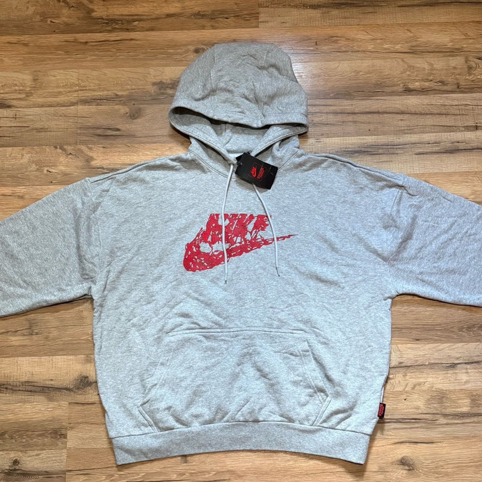Nike Nike x Stranger Things Hoodie Sweatshirt Size US M / EU 48-50 / 2 - 2 Thumbnail