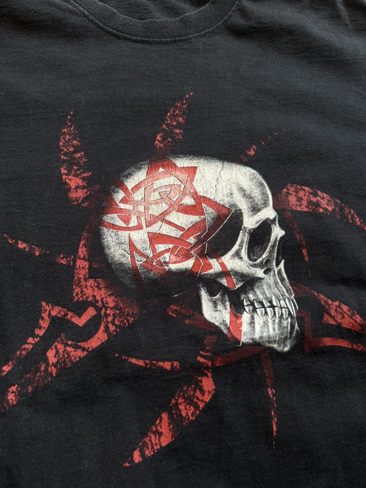 Vintage Vintage Skull big logo tee Size US L / EU 52-54 / 3 - 3 Thumbnail
