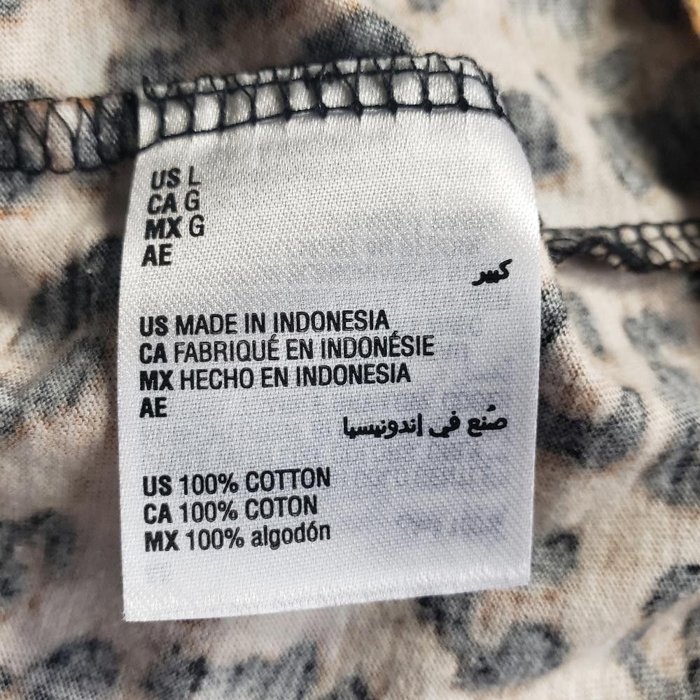 Designer CT674 INC Animal Print Short Sleeve T-shirt L Size L / US 10 / IT 46 - 3 Thumbnail