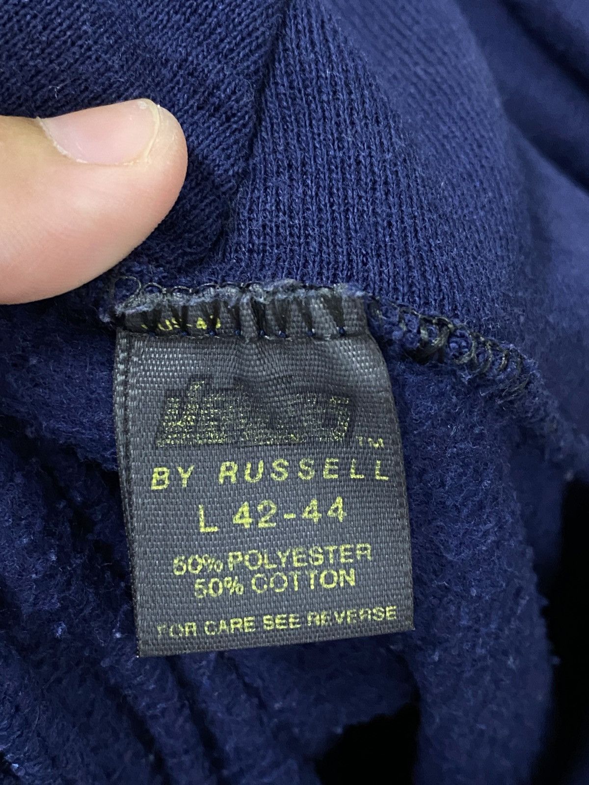 Russell Athletic × Vintage Vintage 80s Wonder Women’s Hoodies Size US L / EU 52-54 / 3 - 11 Thumbnail