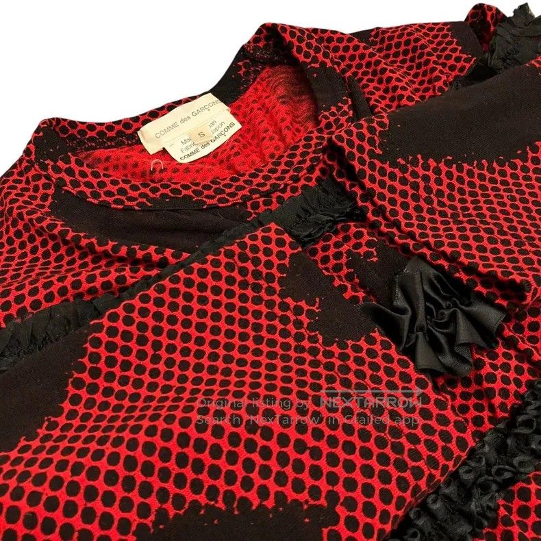 Comme des Garcons Comme Des Garcons Heart-shaped gathered top Size S / US 4 / IT 40 - 7 Thumbnail
