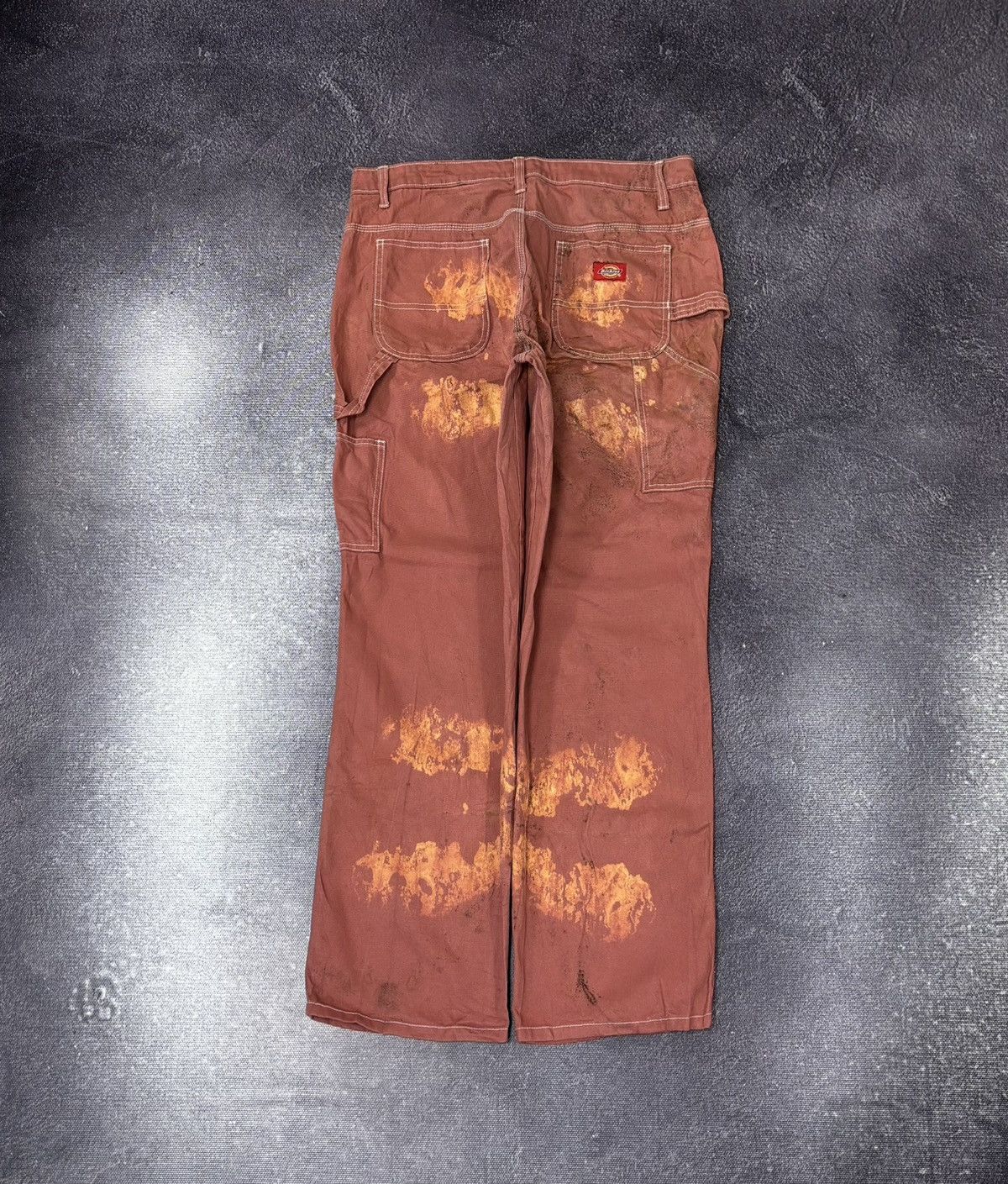 Dickies Vintage Dickies Y2K Fire Custom Hype Skate Baggy Pants Size US 34 / EU 50 - 1 Thumbnail