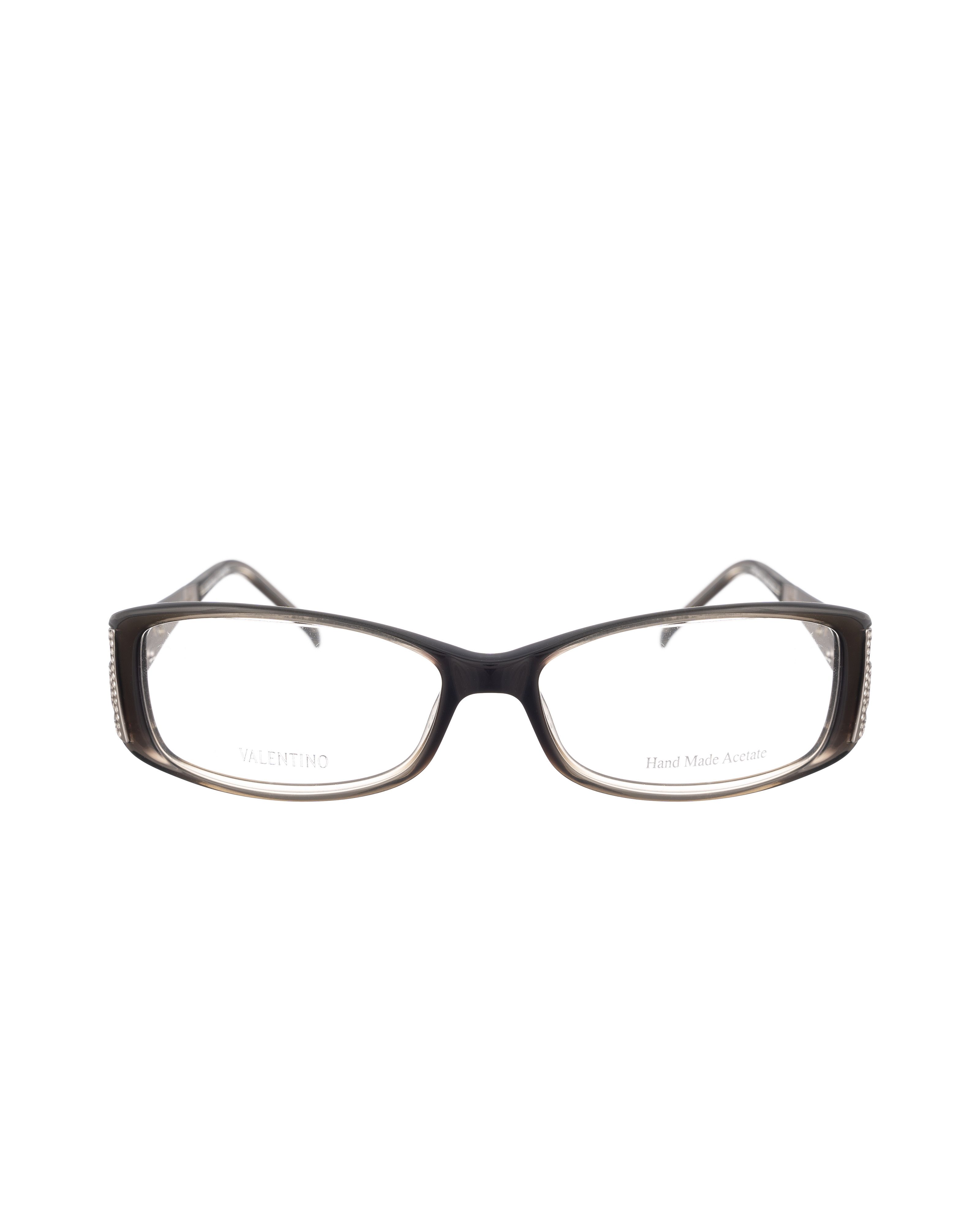 Valentino Valentino 00s Black Gradient Glasses & Rhinestones Temples Size ONE SIZE - 3 Thumbnail