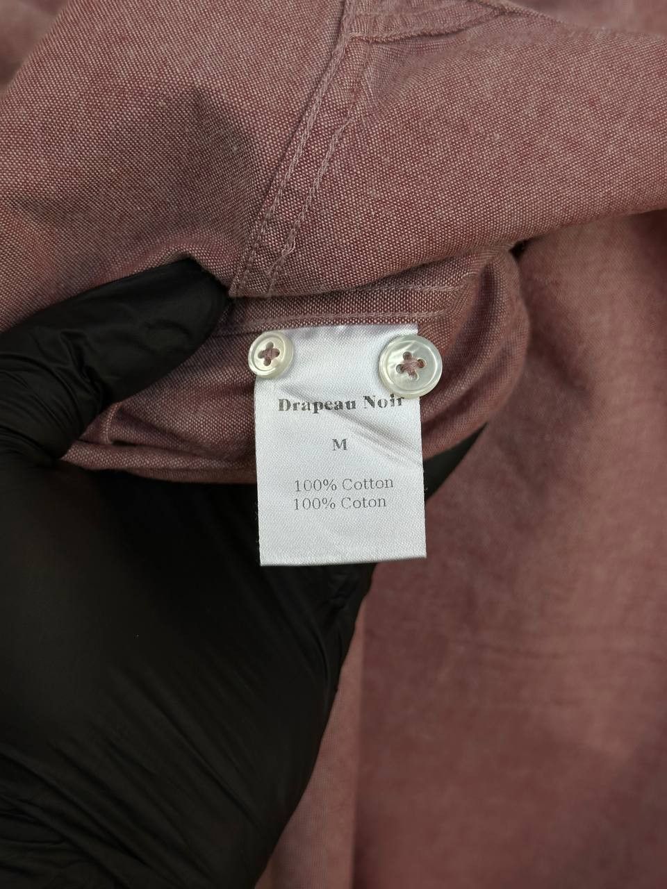 Drapeau Noir Drapeau Noir Vetements Button Down Shirt Cotton Long Sleeve Size US M / EU 48-50 / 2 - 11 Thumbnail