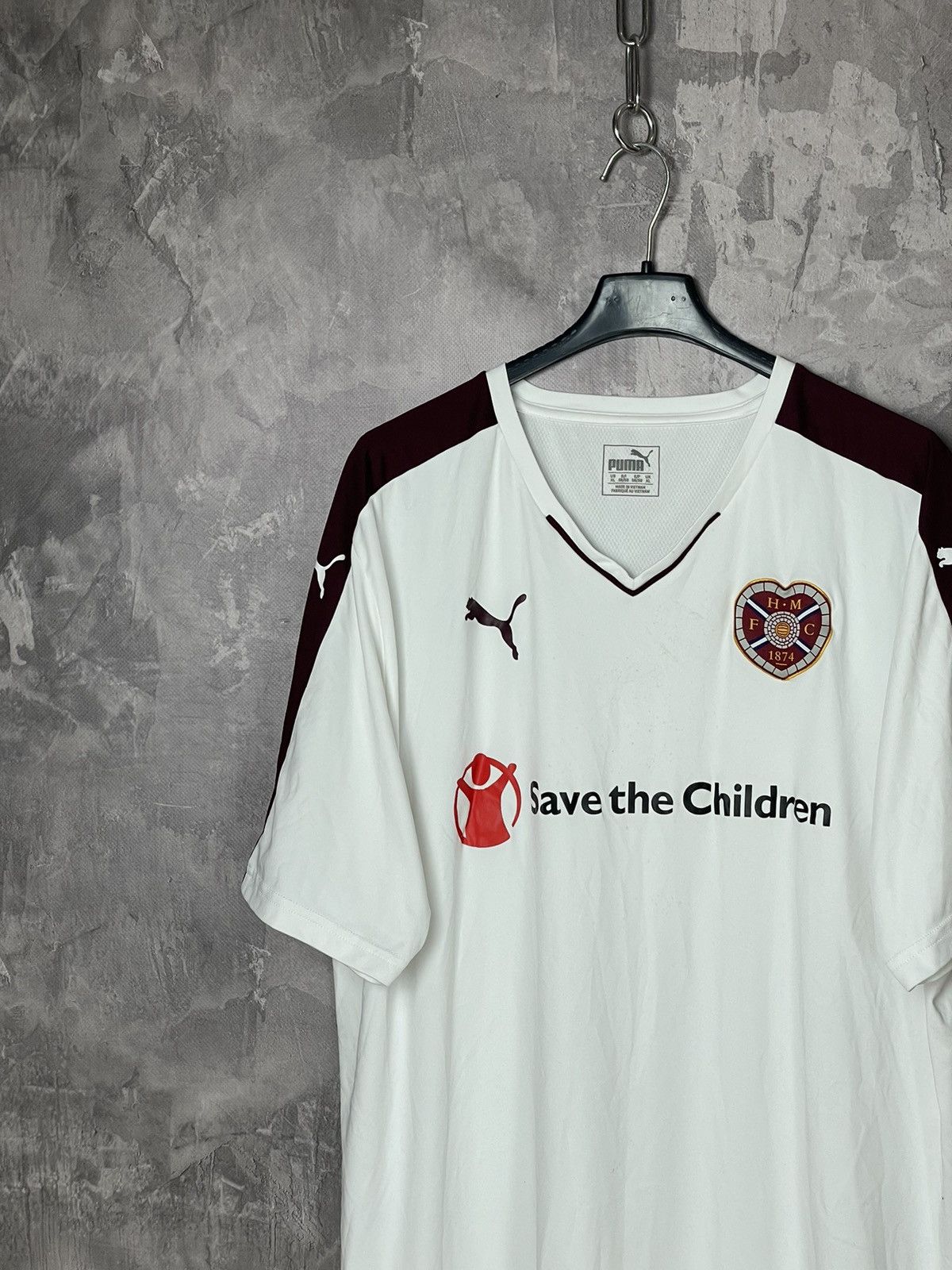 Puma × Vintage Heart Of Midlothian Vintage Y2K Retro Soccer Jersey Size XL Size US XL / EU 56 / 4 - 3 Thumbnail
