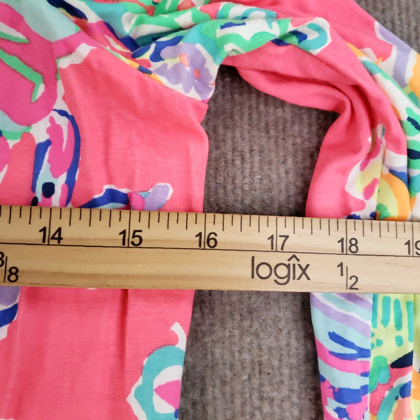Lilly Pulitzer Lilly Pulitzer Laurana Dress Womens Small Pink Coral Reef Off Shoulder Seashell 3/4 Sleeve Shift Short Beach Tropical Floral Summer Combo Womens Size S / US 4 / IT 40 - 3 Thumbnail