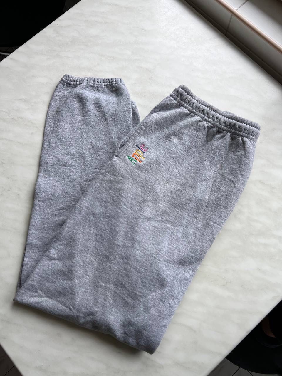 Apple Vintage 90s Apple Computers Sports track pants streetwear Size US 34 / EU 50 - 1 Thumbnail