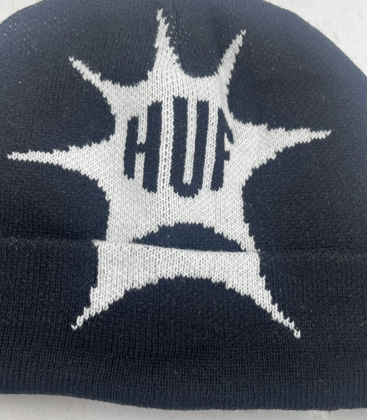 Huf × Japanese Brand big logo huf beanie hat tc37 Size ONE SIZE - 3 Thumbnail