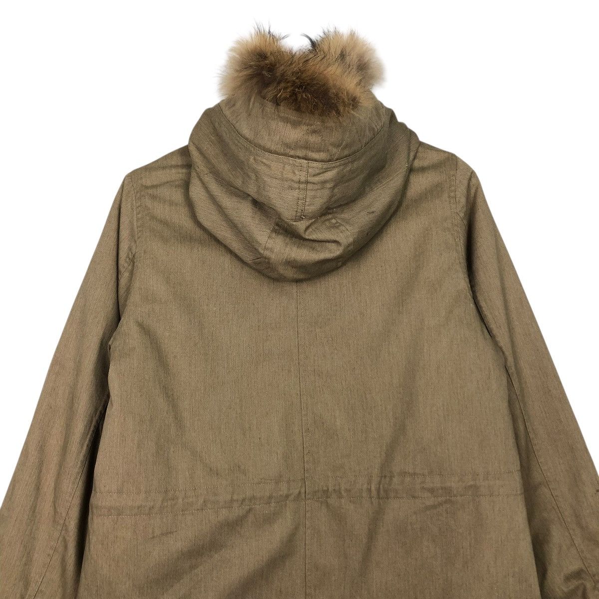 Japanese Brand 🔥VINTAGE PARKA JACKET MINK FUR HOODIE IKKA ISSEY MIYAKE Size US M / EU 48-50 / 2 - 11 Thumbnail