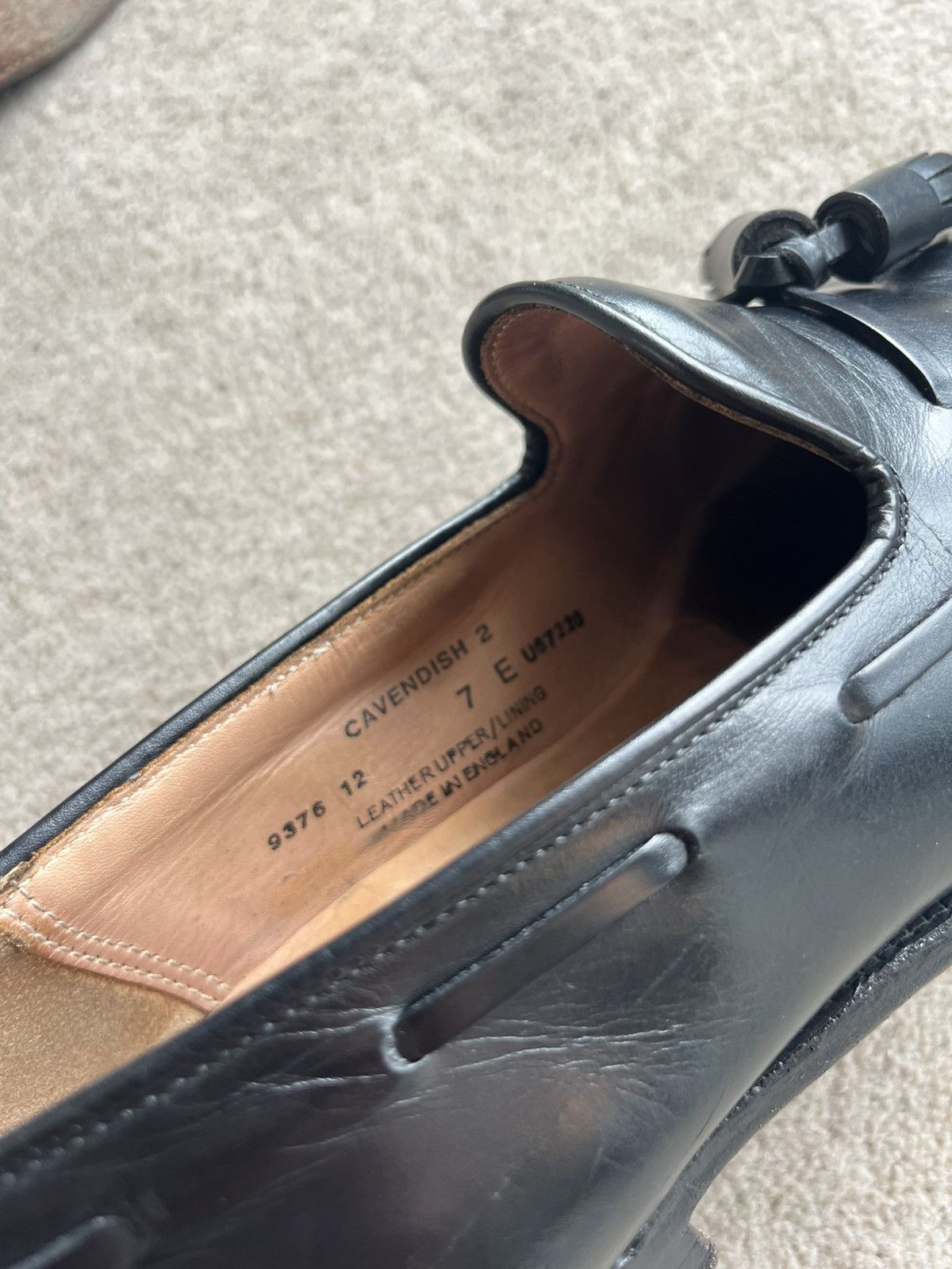Crockett & Jones Cavendish 2 tassel loafer Size US 7.5 / EU 40-41 - 7 Thumbnail