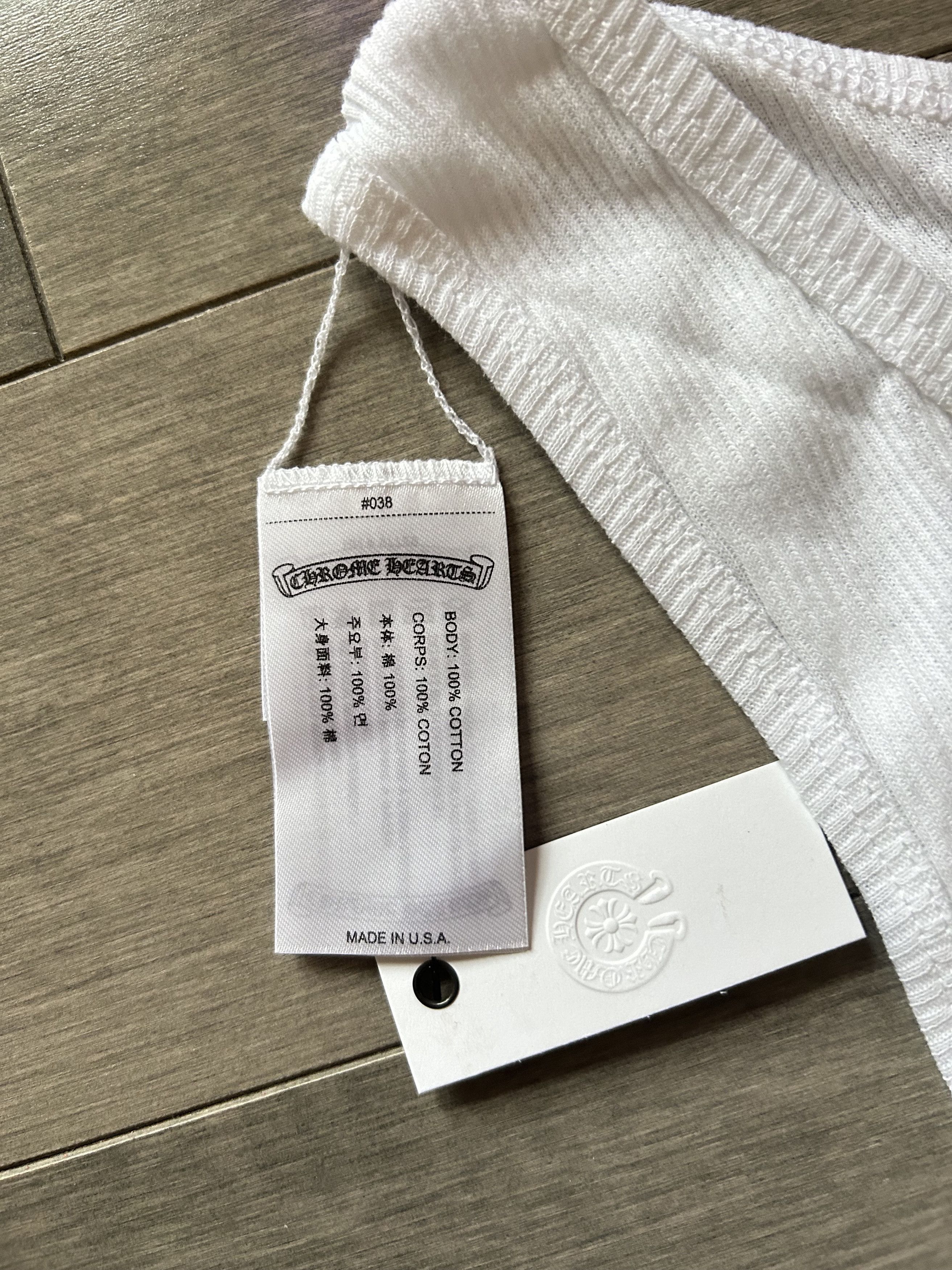 Chrome Hearts Chrome Hearts Mayumi Rib Tank Size XL / US 12-14 / IT 48-50 - 5 Thumbnail