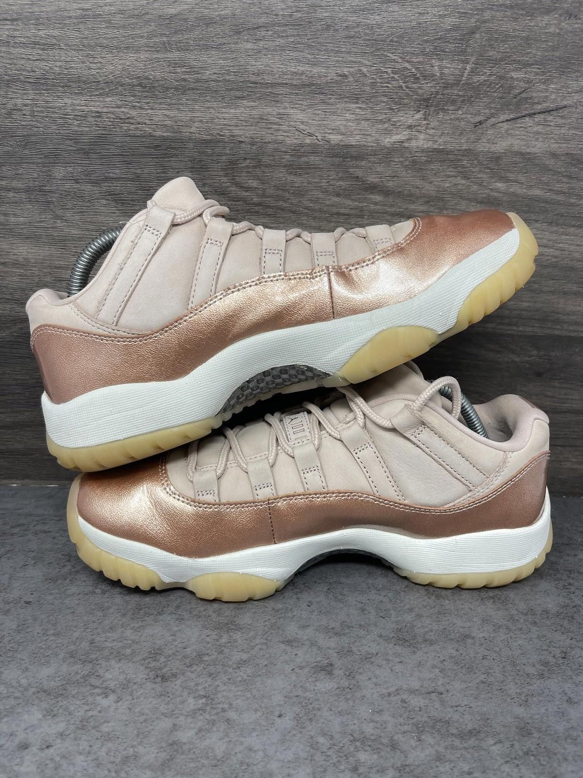 Jordan Brand Air Jordan 11 Low Rose Gold Womens Size 9 Sneakers Size US 9 / IT 39 - 7 Thumbnail