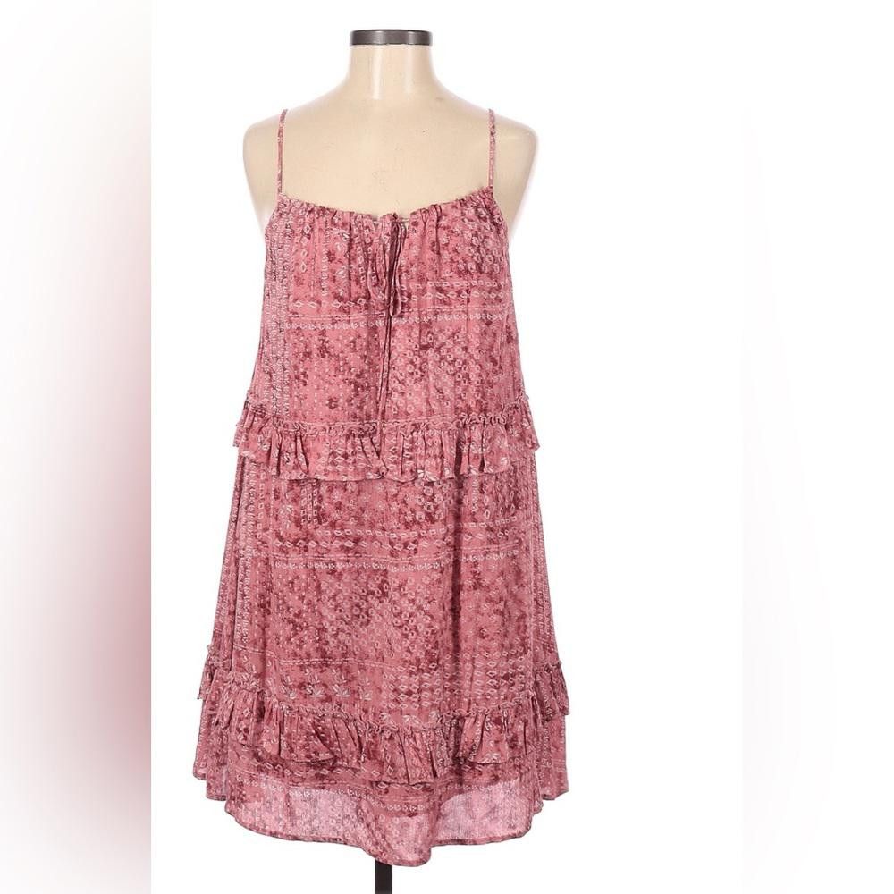 Designer Jack BB Dakota Pink Floral Print Spaghetti Strap Dress Size M / US 6-8 / IT 42-44 - 1 Thumbnail