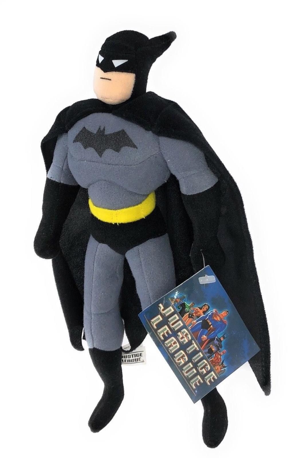 Designer Super Hero Plush Batman Justice League Toy 10.5" Plush Doll Size ONE SIZE - 3 Thumbnail
