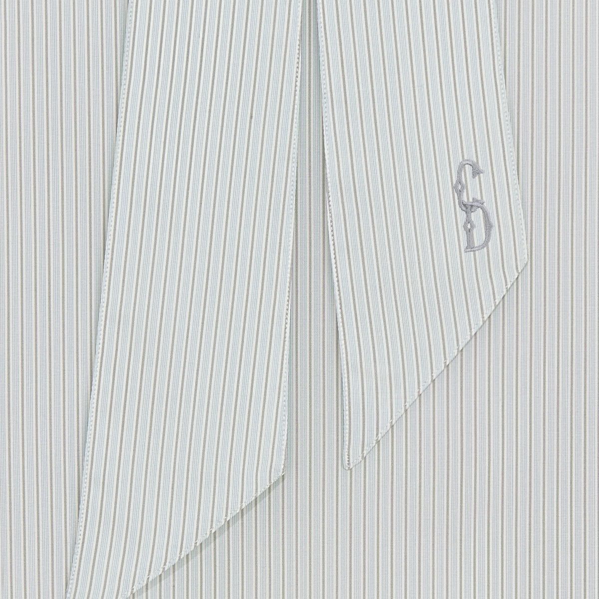 Dior o1bcso1str0125 Shirt with Tied Detail in White Size US S / EU 44-46 / 1 - 3 Thumbnail