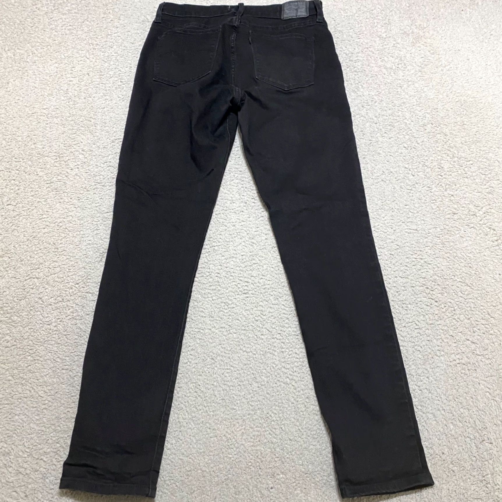 Levi's Levi's 721 Jeans Womens 31 Black Denim High Rise Skinny Dark Wash 5-Pocket Style Slim Jeans Womens 31 Black Levi's 700 Series Size 28" / US 6 / IT 42 - 2 Thumbnail