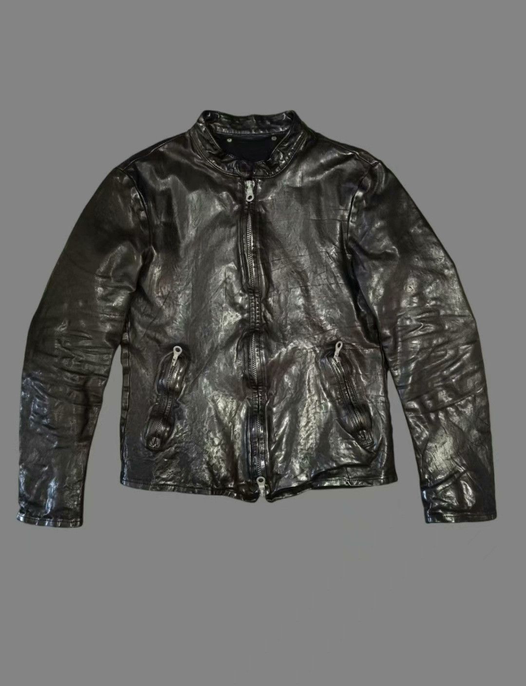 Other Backlash Leather Jacket Size L Size US L / EU 52-54 / 3 - 1 Thumbnail