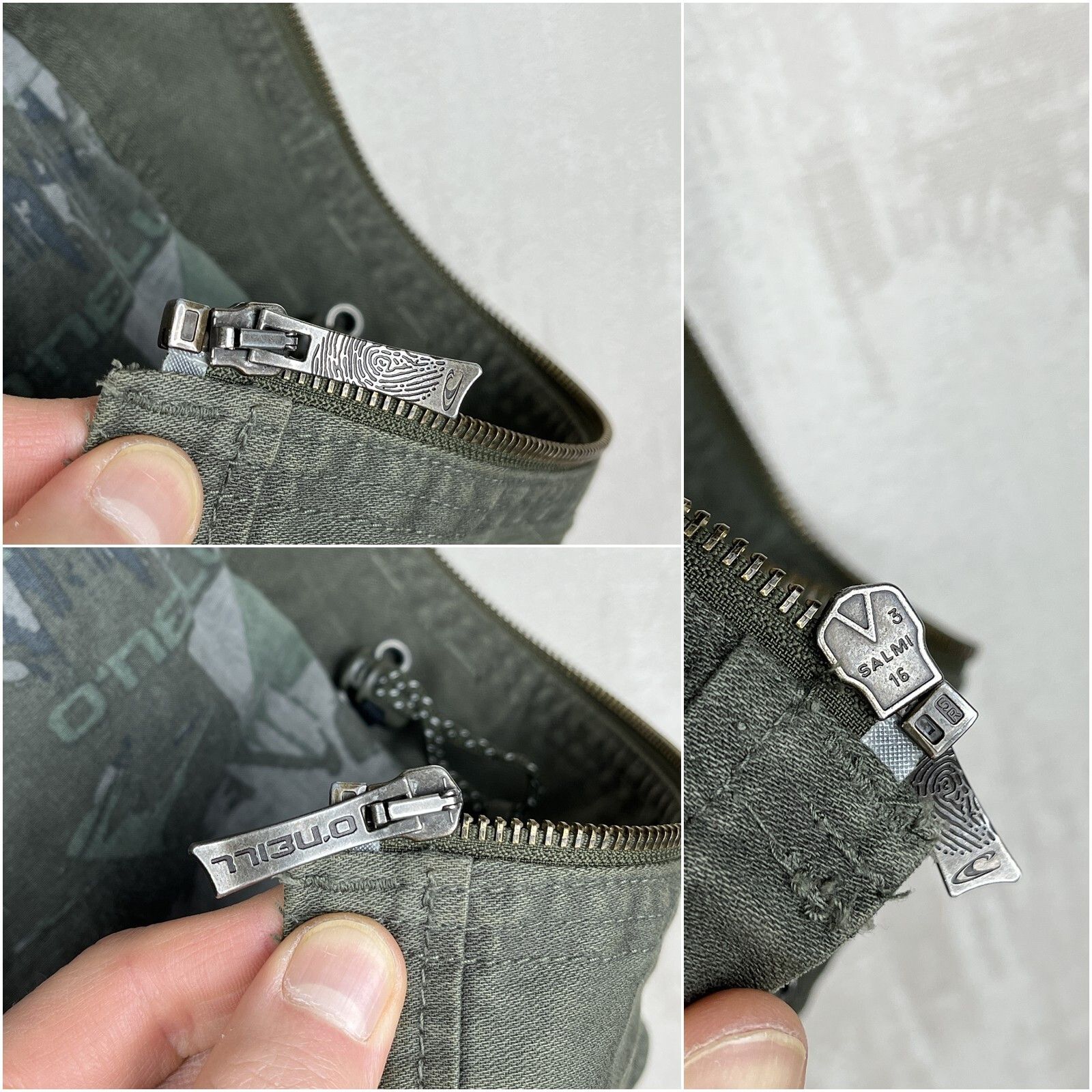 O'Neill RARE! O'Neill Vintage Asymmetric Zip Military Style Jacket Size US S / EU 44-46 / 1 - 14 Thumbnail